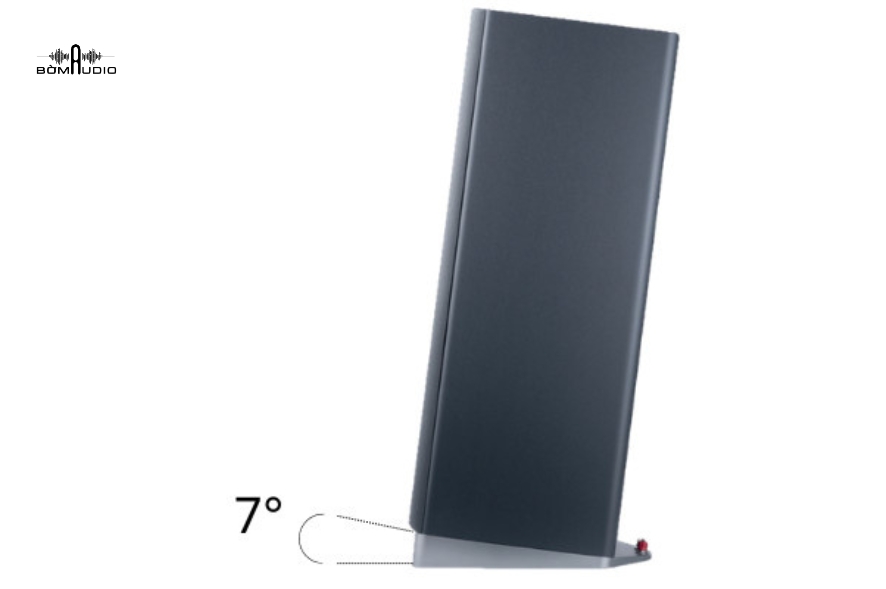 Loa sàn Jamo S7-27F nghiêng 7 độ