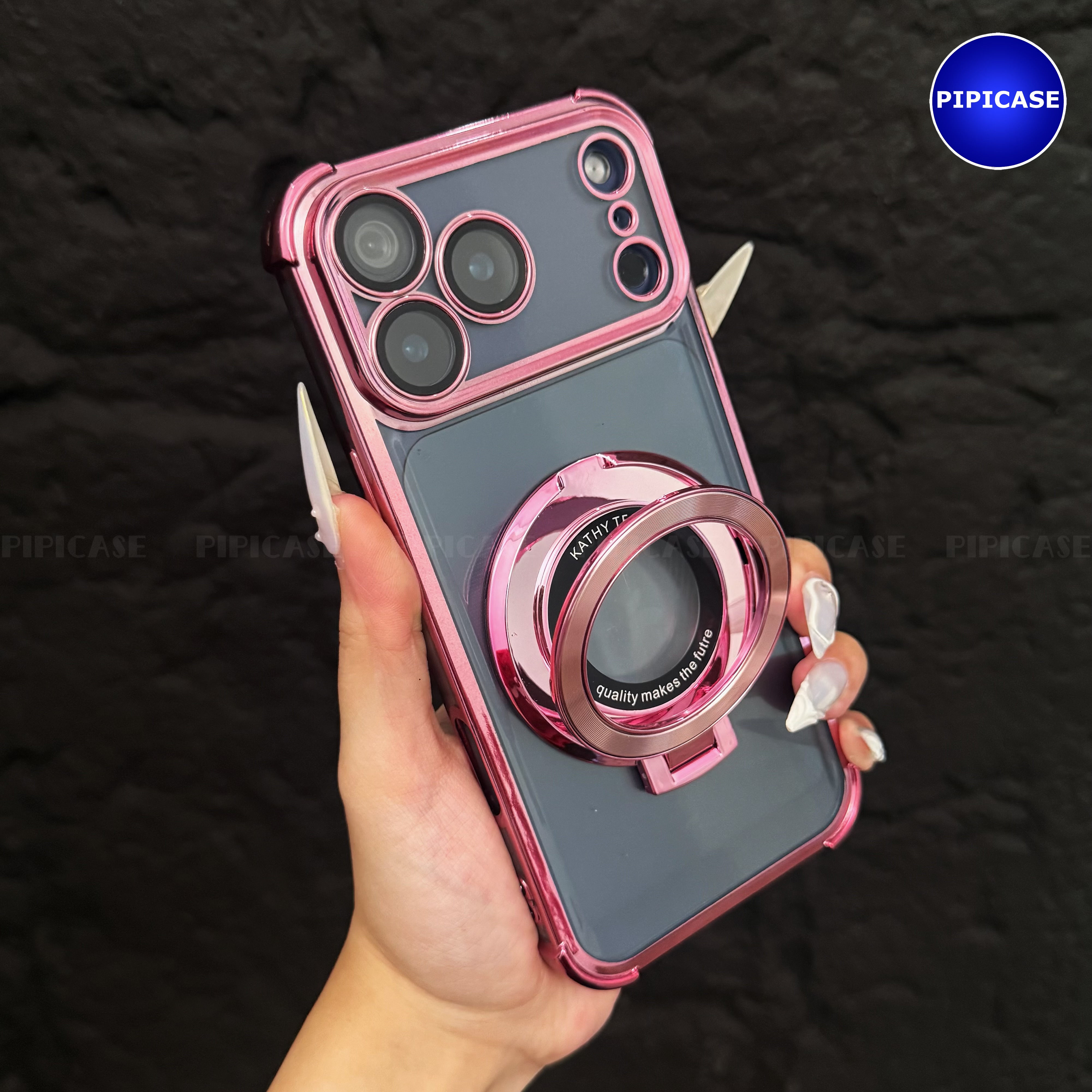 Ốp Lưng iPhone 17 Pro - Ven - Hồng_thumbnail_33