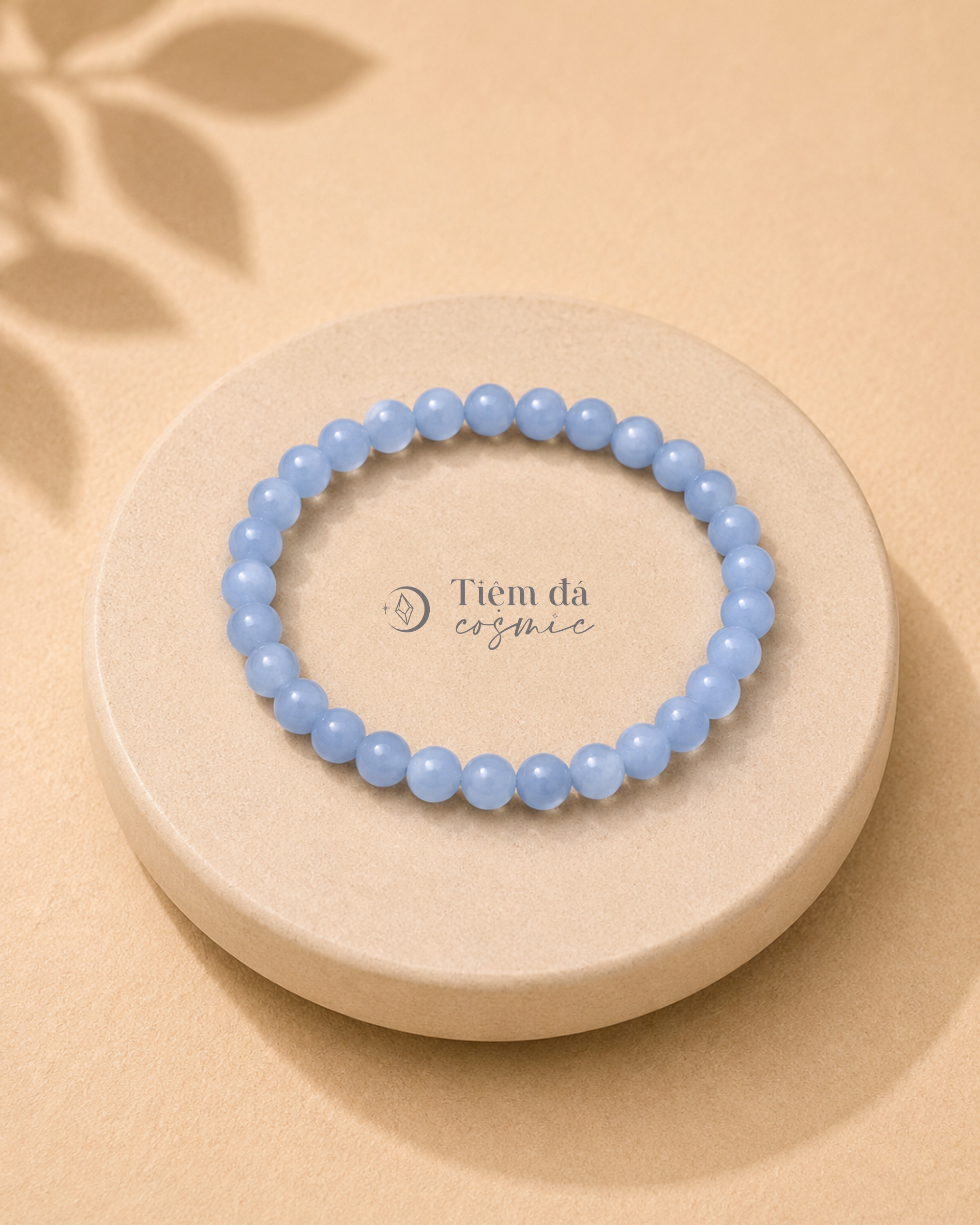 Vòng Tay Đá Thiên Thần Angelite