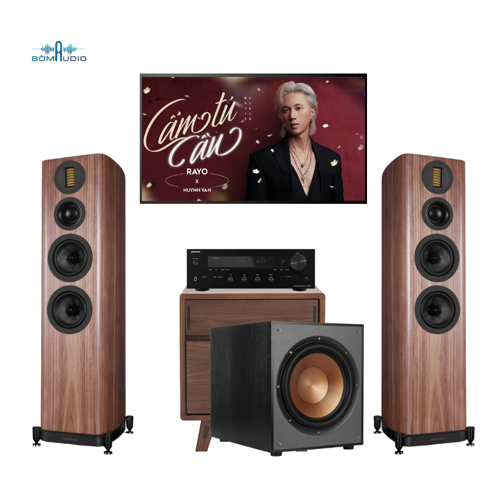 Combo Amply ONKYO TX-8470 + Loa Cột WHARFEDALE EVO 5.4 + Loa Subwoofer KLIPSCH R-120SW  – ONK4_thumbnail_1
