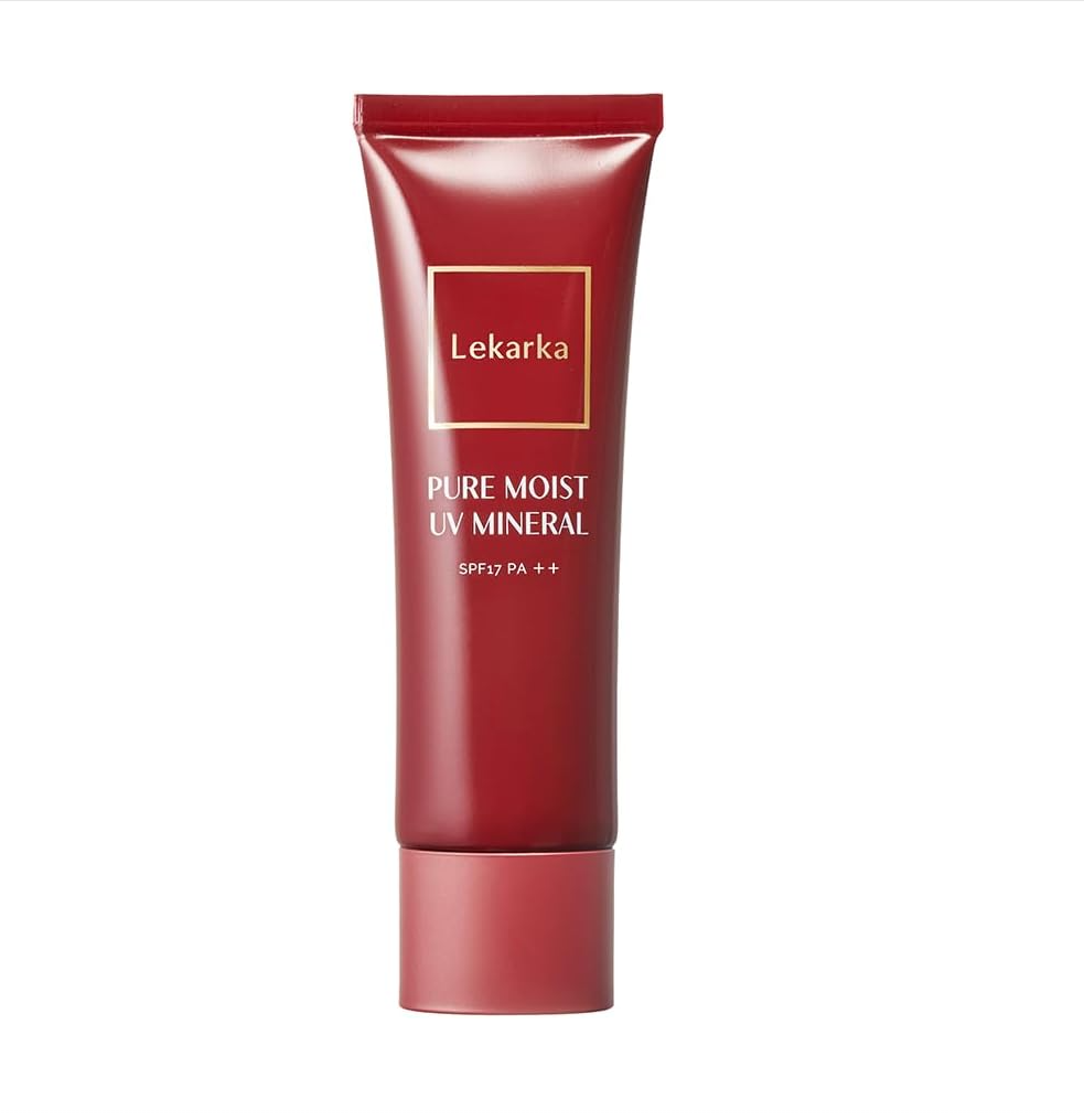 Kem chống nắng khoáng SPF17 PA++ - Lekarka PURE MOIST UV MINERAL