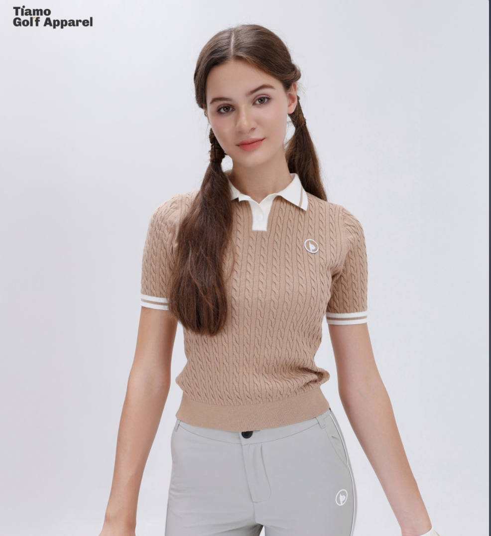 Áo polo dệt kim ngắn tay - Nữ_thumbnail_4