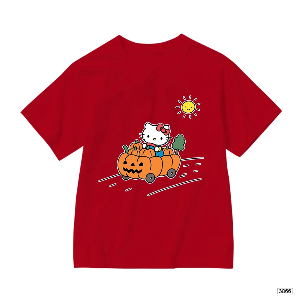 Áo thun bé gái form rộng Kittie Pumpkin Kado 3866_thumbnail_10