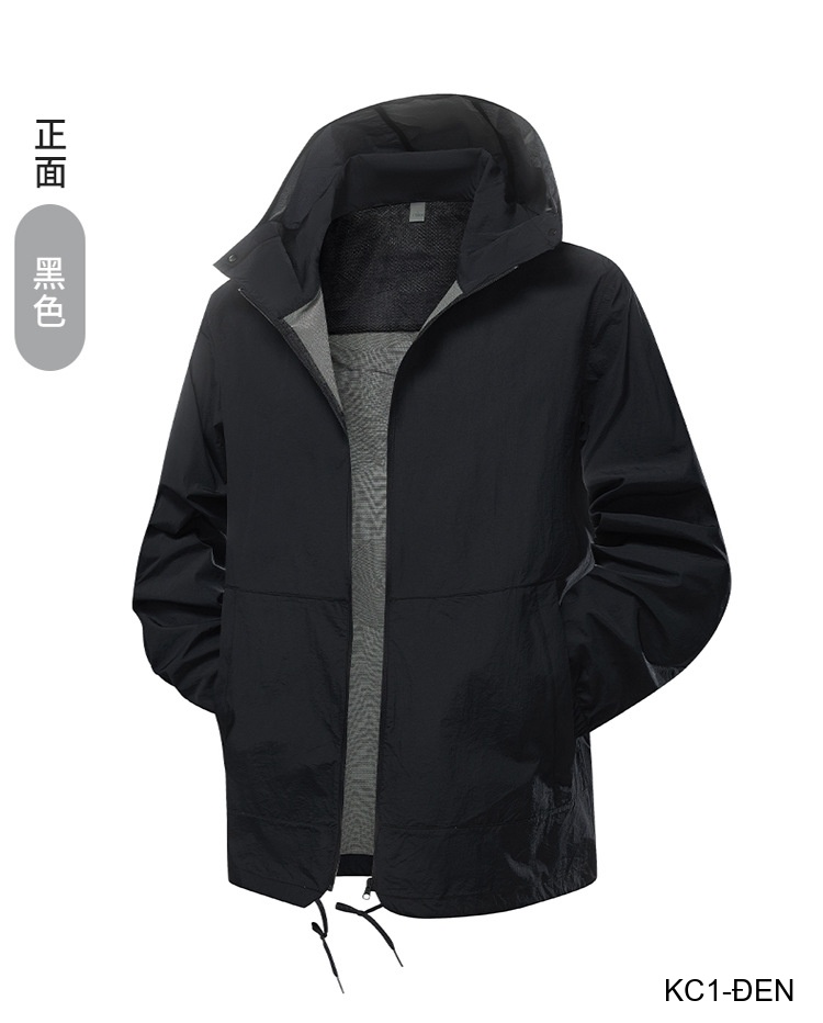 KC1 - Áo khoác chống nắng nam nữ UPF50+ siêu mỏng, thoáng khí, dáng rộng, có mũ trùm đầu_thumbnail_50