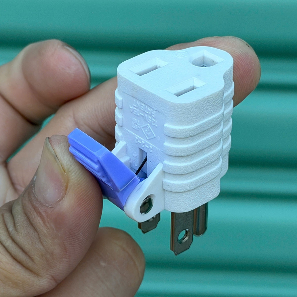 Phích cắm dạng chuyển đổi kiểu dẹt (3 chân chuẩn Nhật Bản) -Hỗ trợ rút nhanh_thumbnail_2