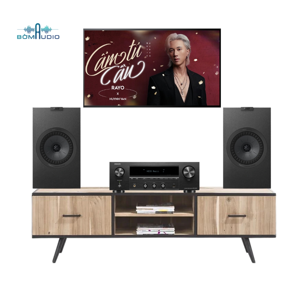 Combo Amply DENON DRA-900H  + Loa Bookshelf KEF Q3 META – DK2_thumbnail_0