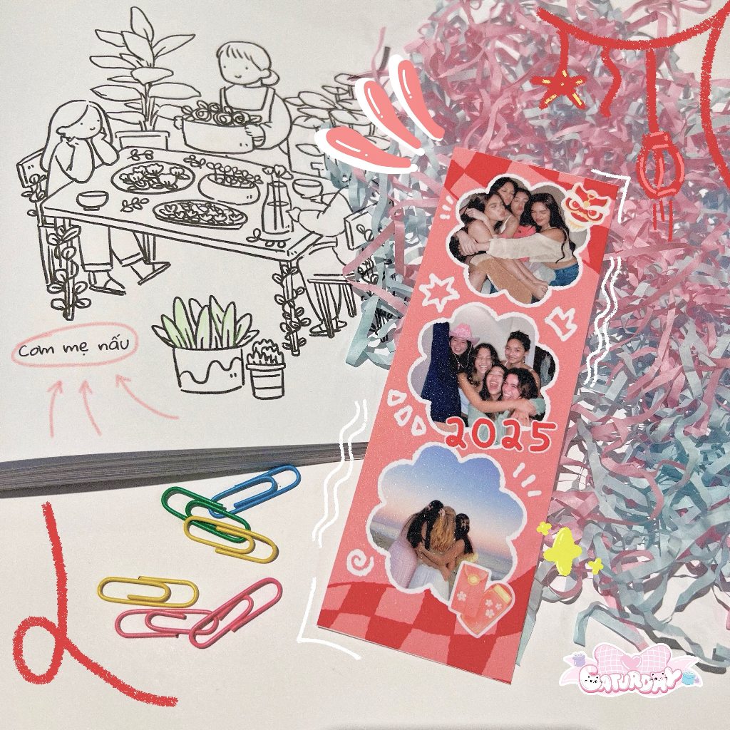 Set 4 ẢNH PHOTOSTRIP Valentine - Tết tone đỏ_thumbnail_2