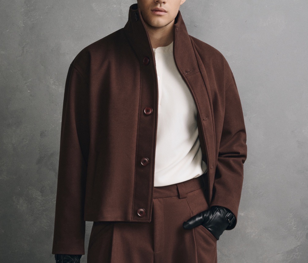 Áo Jacket Dear Heart Vải Dạ Form Regular