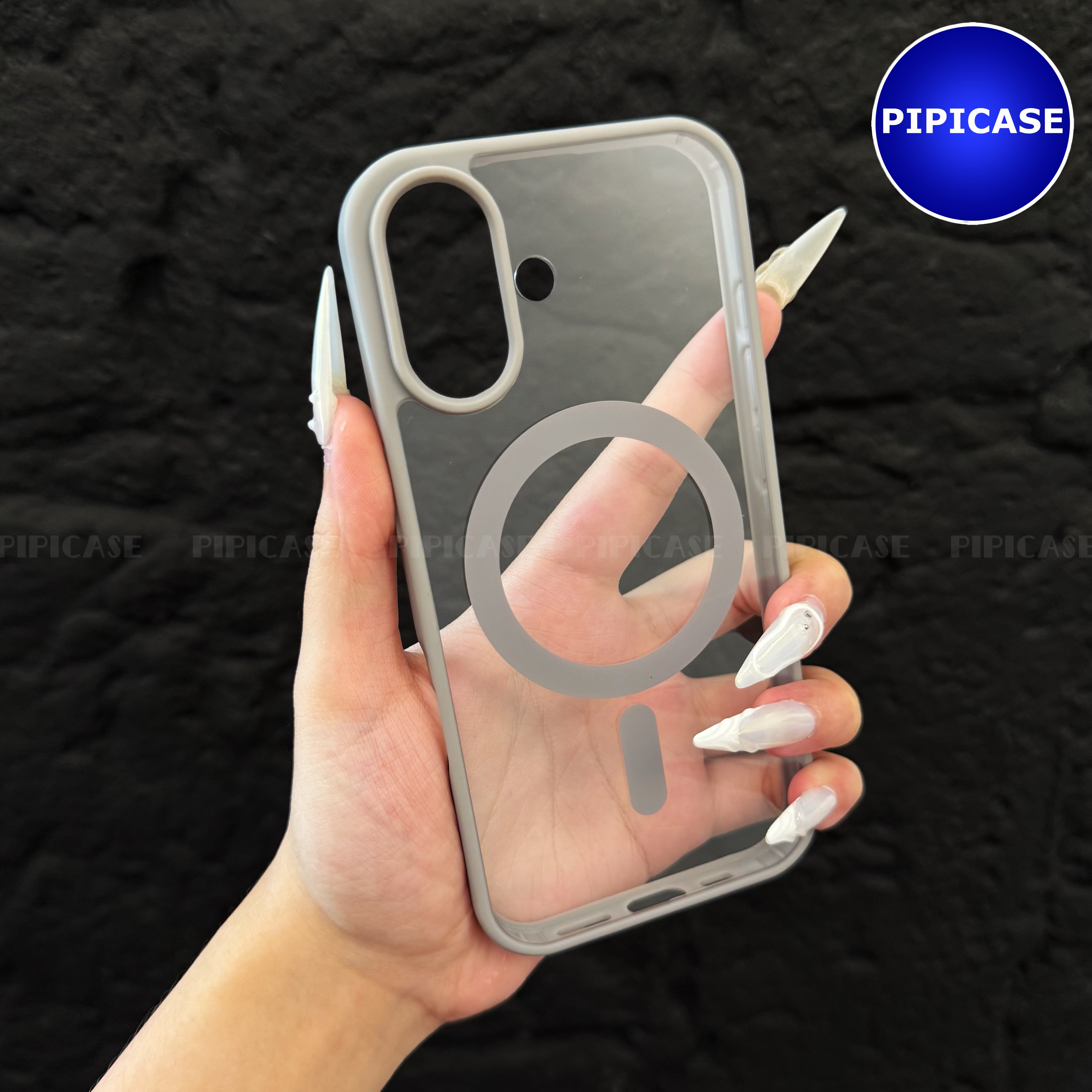 Ốp Lưng iPhone 16 - Chic - Xám_thumbnail_9