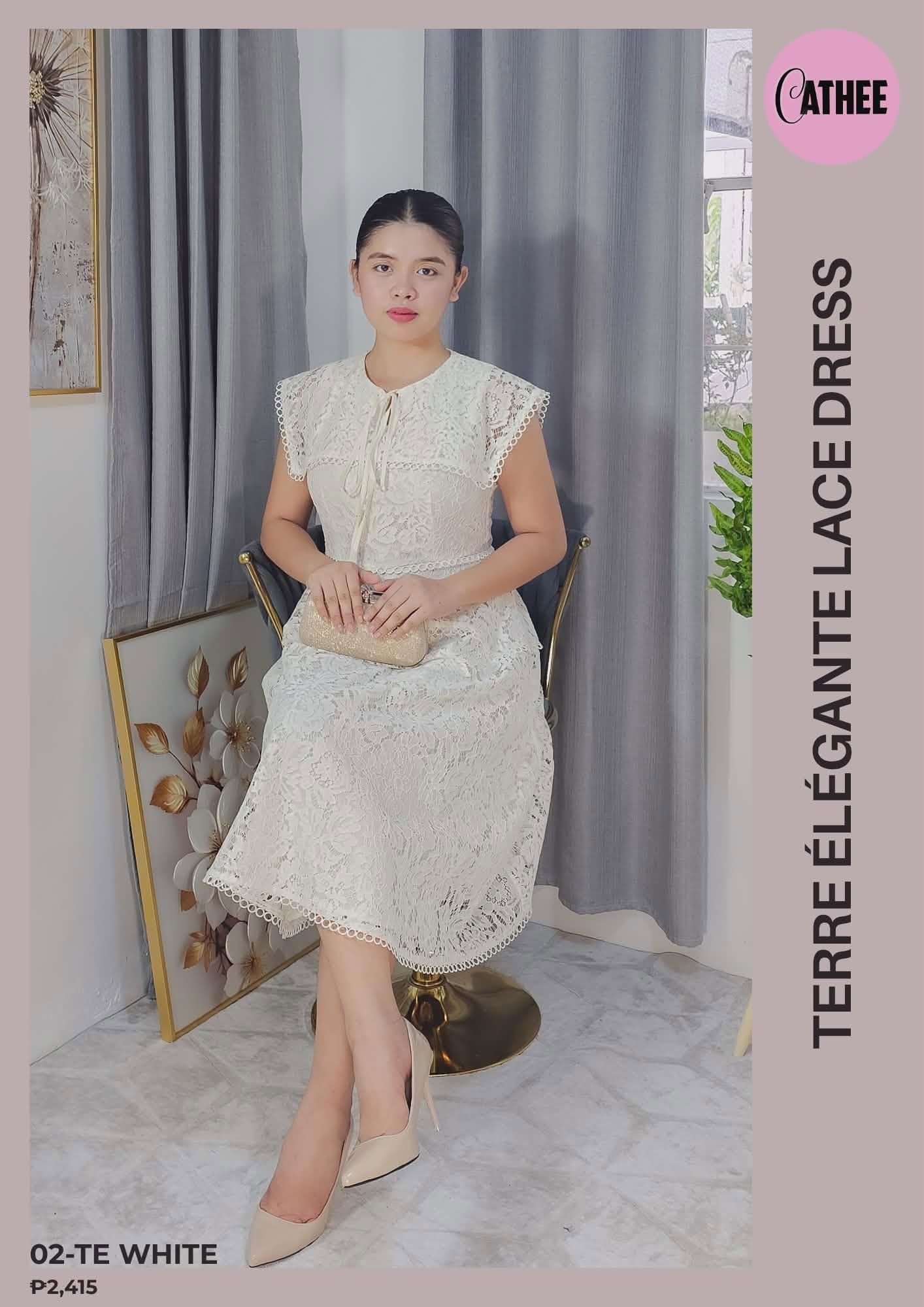 Terre Élégante Lace Dress