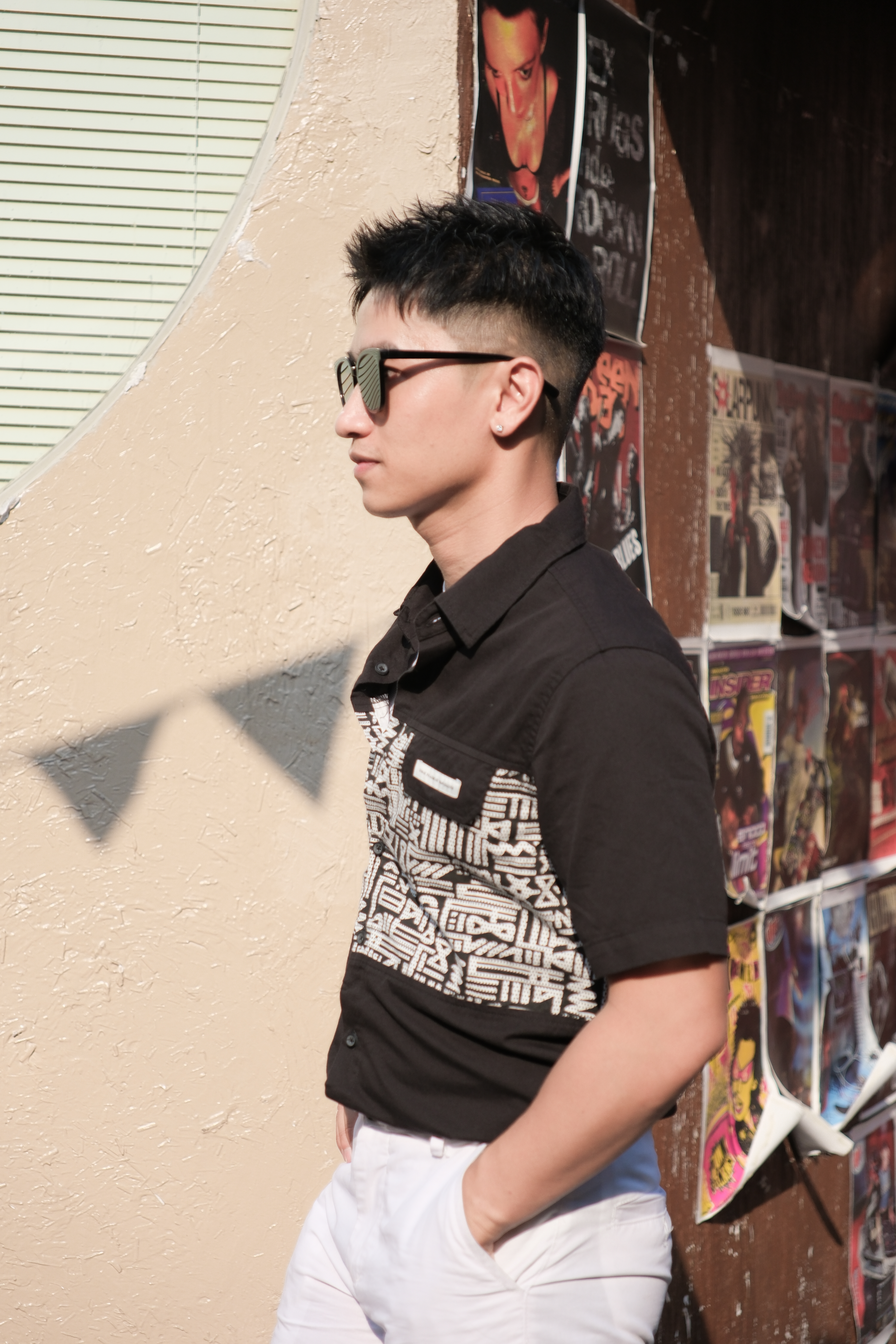 SA36 - Áo sơ mi nam tay ngắn họa tiết phối màu phong cách Hàn Quốc_thumbnail_15