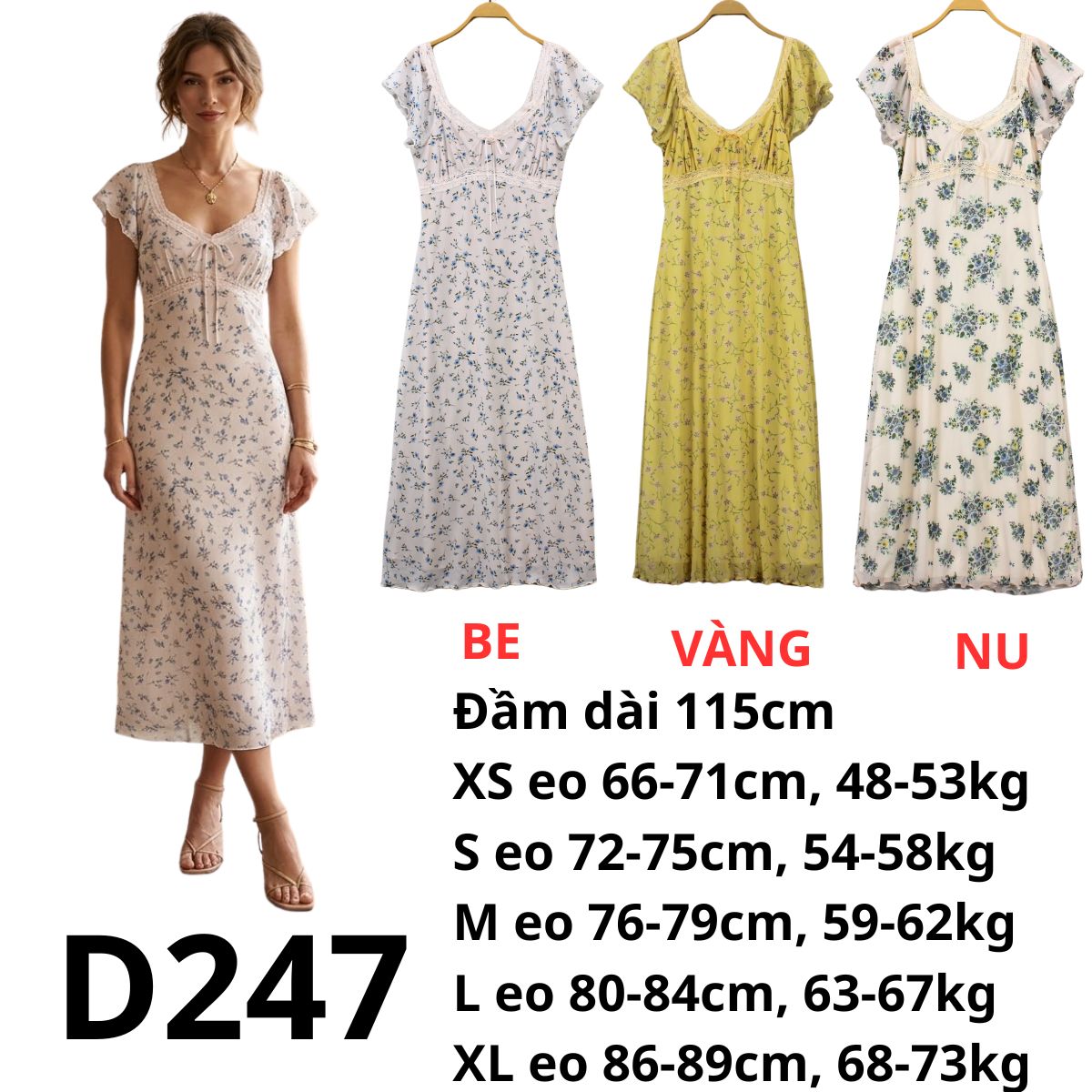 D247- Đầm