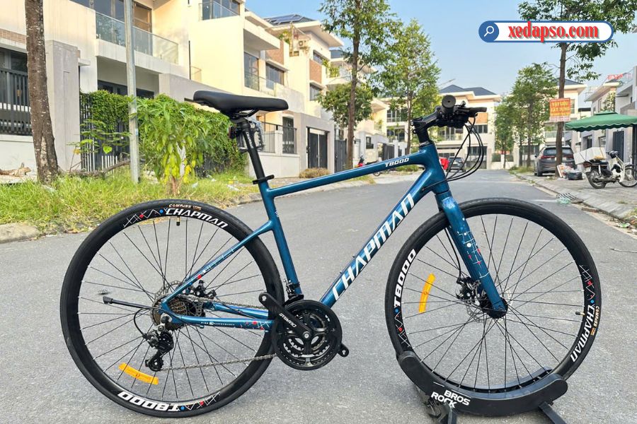 Xe đạp đường Phố Chapman T8000 Màu Xanh