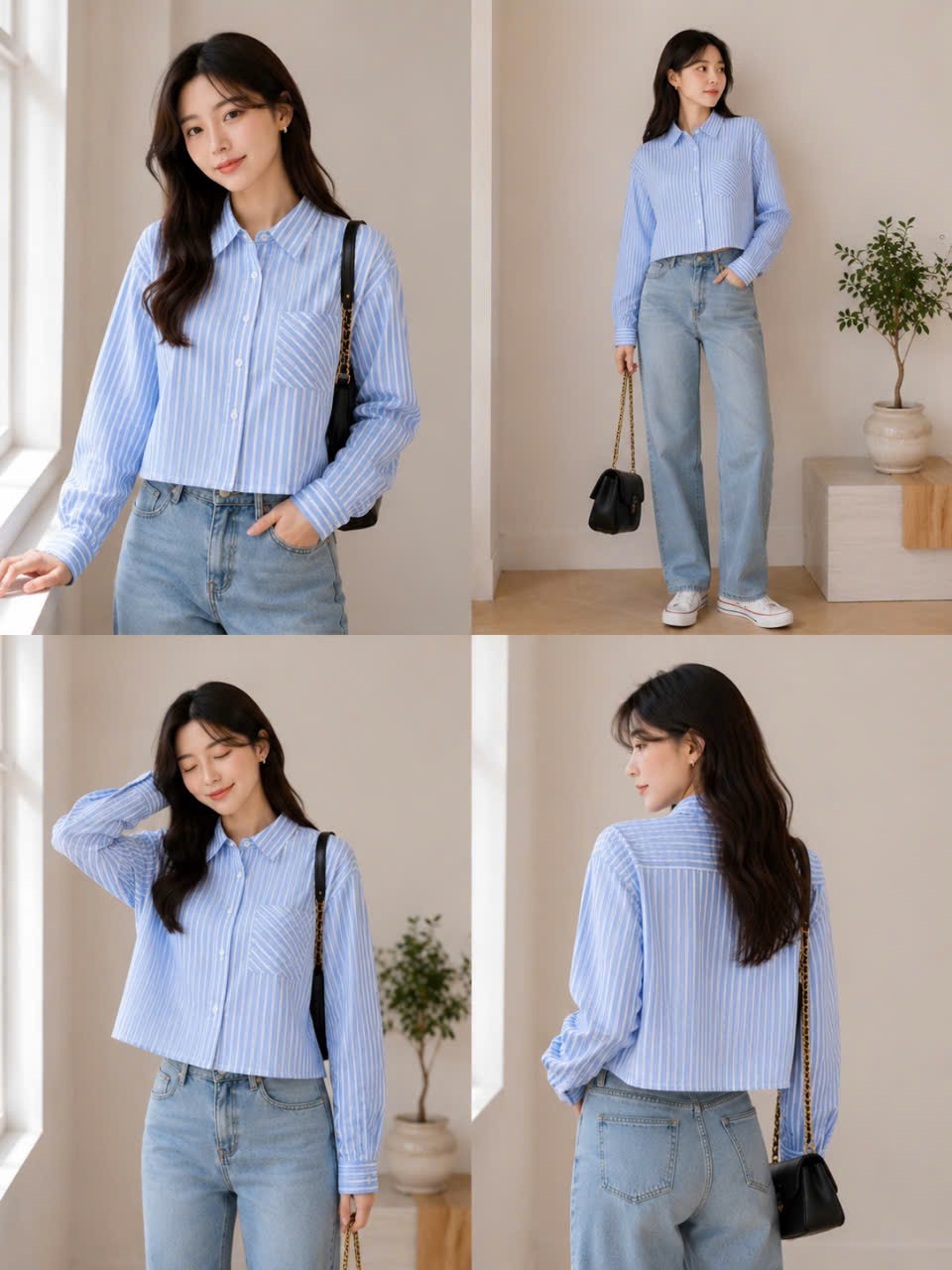 AM231 - Áo sơ mi crop Cacha_thumbnail_2