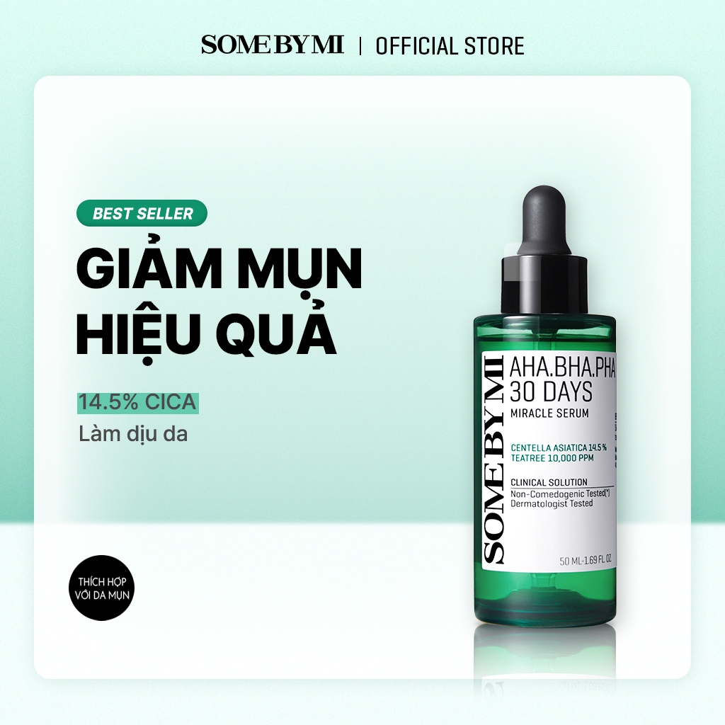 [SOME BY MI] Serum cho da dầu mụn Some By Mi AHA-BHA-PHA 30 Days Miracle 50ml