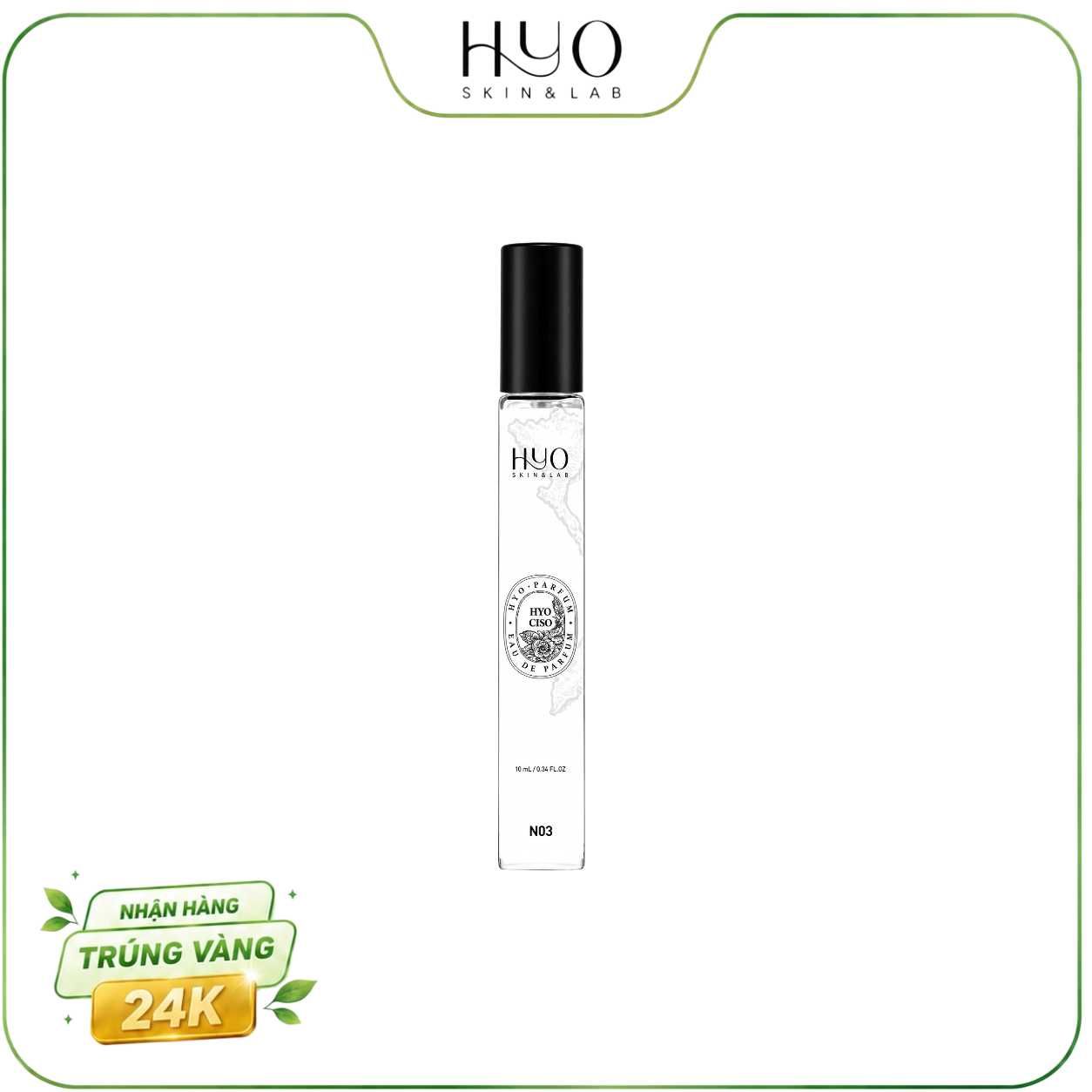 NƯỚC HOA HYO CISO 10ml - HYO SKIN & LAB [ N03 ]