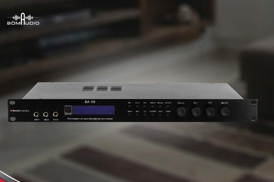 Vang số Boston Acoustics X8