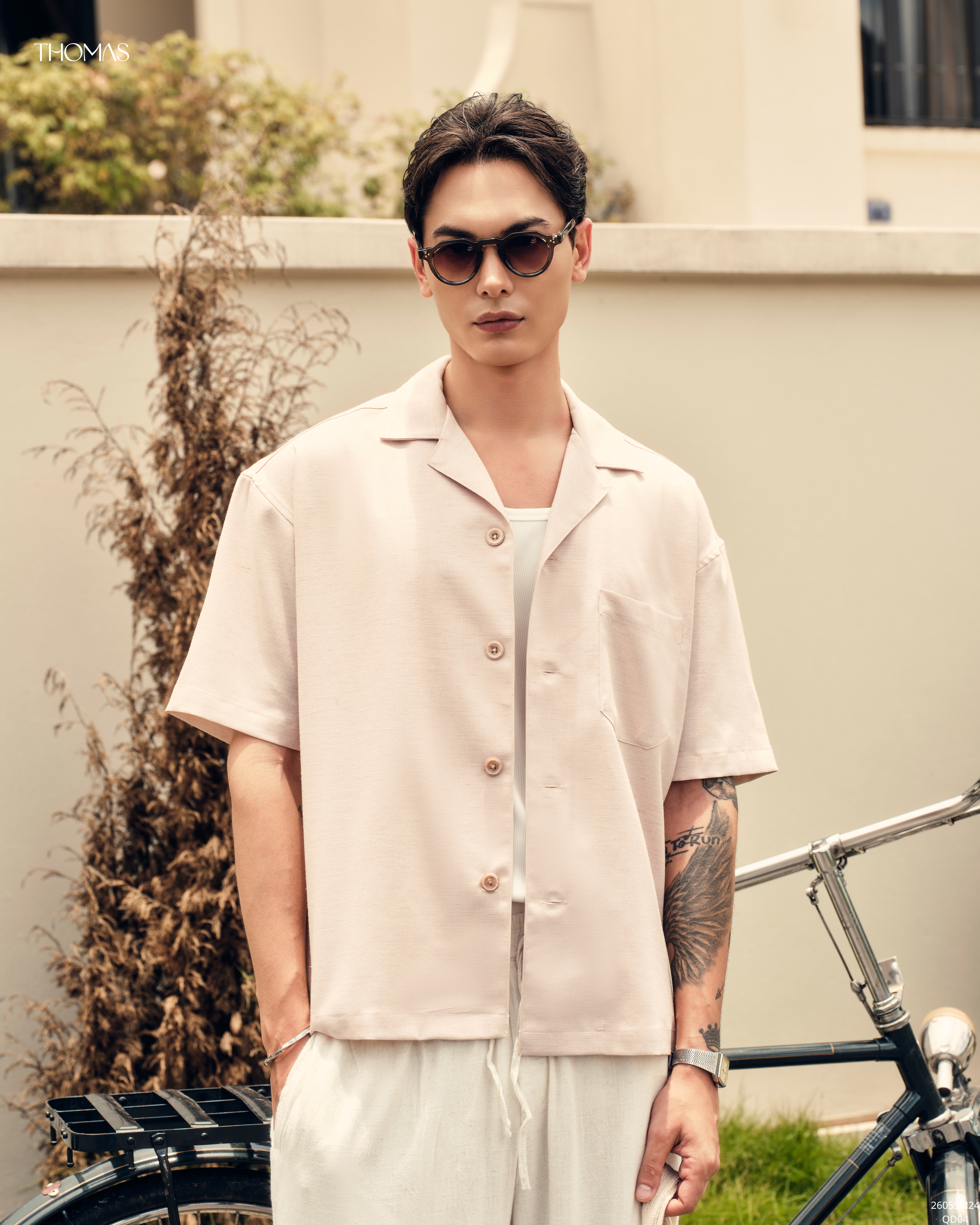 Áo Sơ Mi Cuban Vento Vải Linen Form Regular