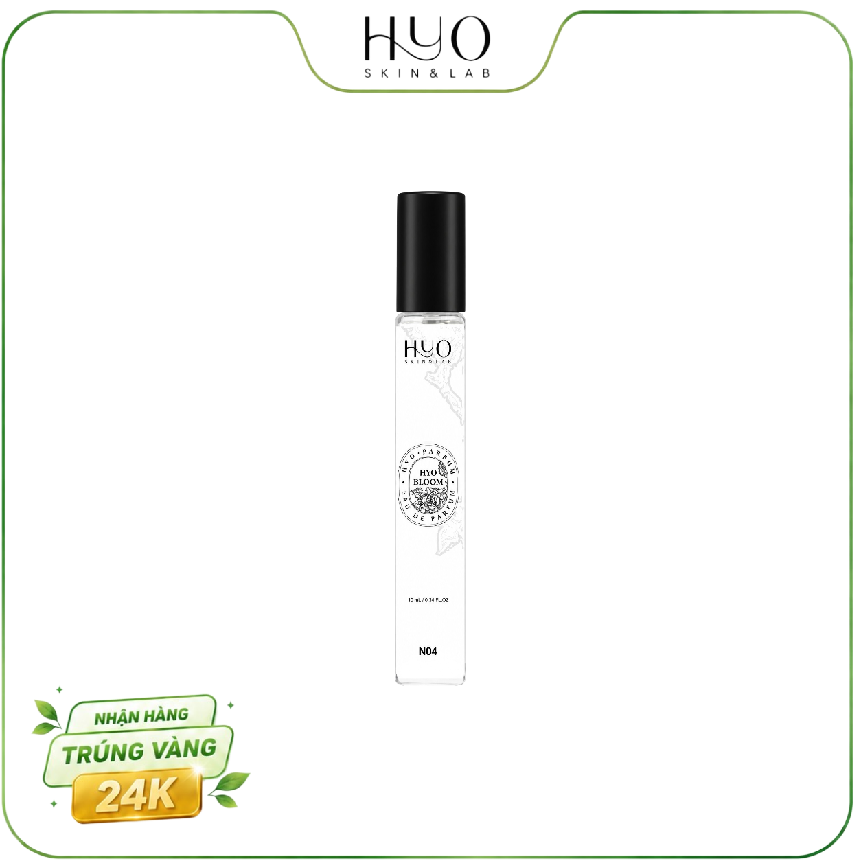 NƯỚC HOA HYO BLOOM 10ml - HYO SKIN & LAB [N04]