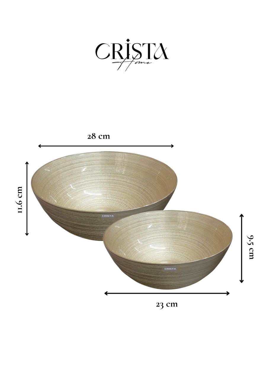 Bộ 2 bát thủy tinh CRISTA HOME tròn 4.5 & 2.2L, 60228_thumbnail_17