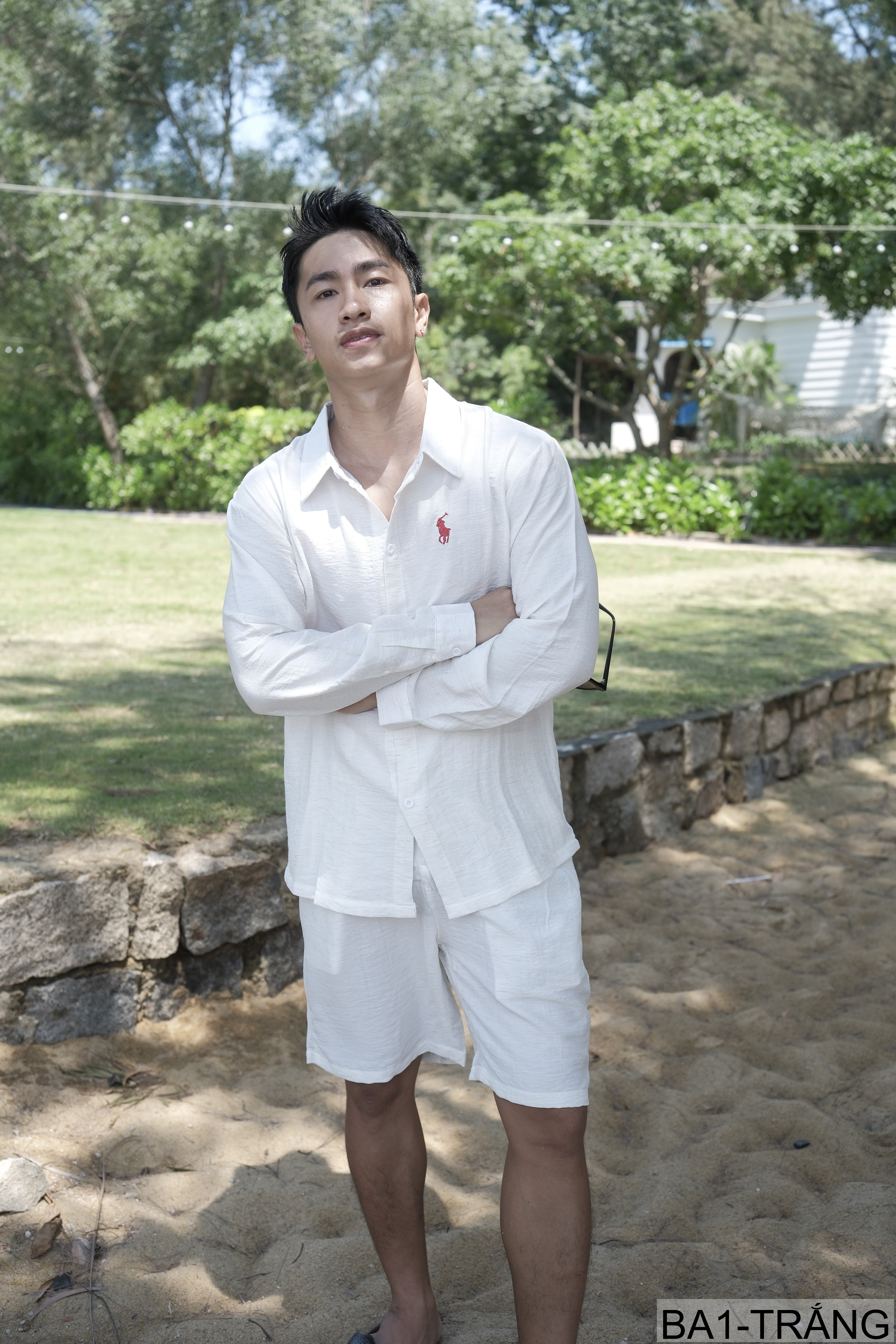 BA1 - Áo sơ mi nam dài tay mùa hè form rộng, chất polyester thoáng mát, phong cách thanh lịch năng động_thumbnail_11