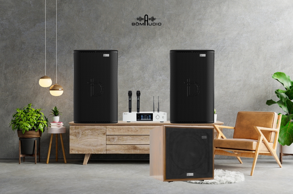 Combo Amply DBACOUSTIC LX-H5 + Loa DBACOUSTIC LX-S32 + Sub DBACOUSTIC SW 12B - B104