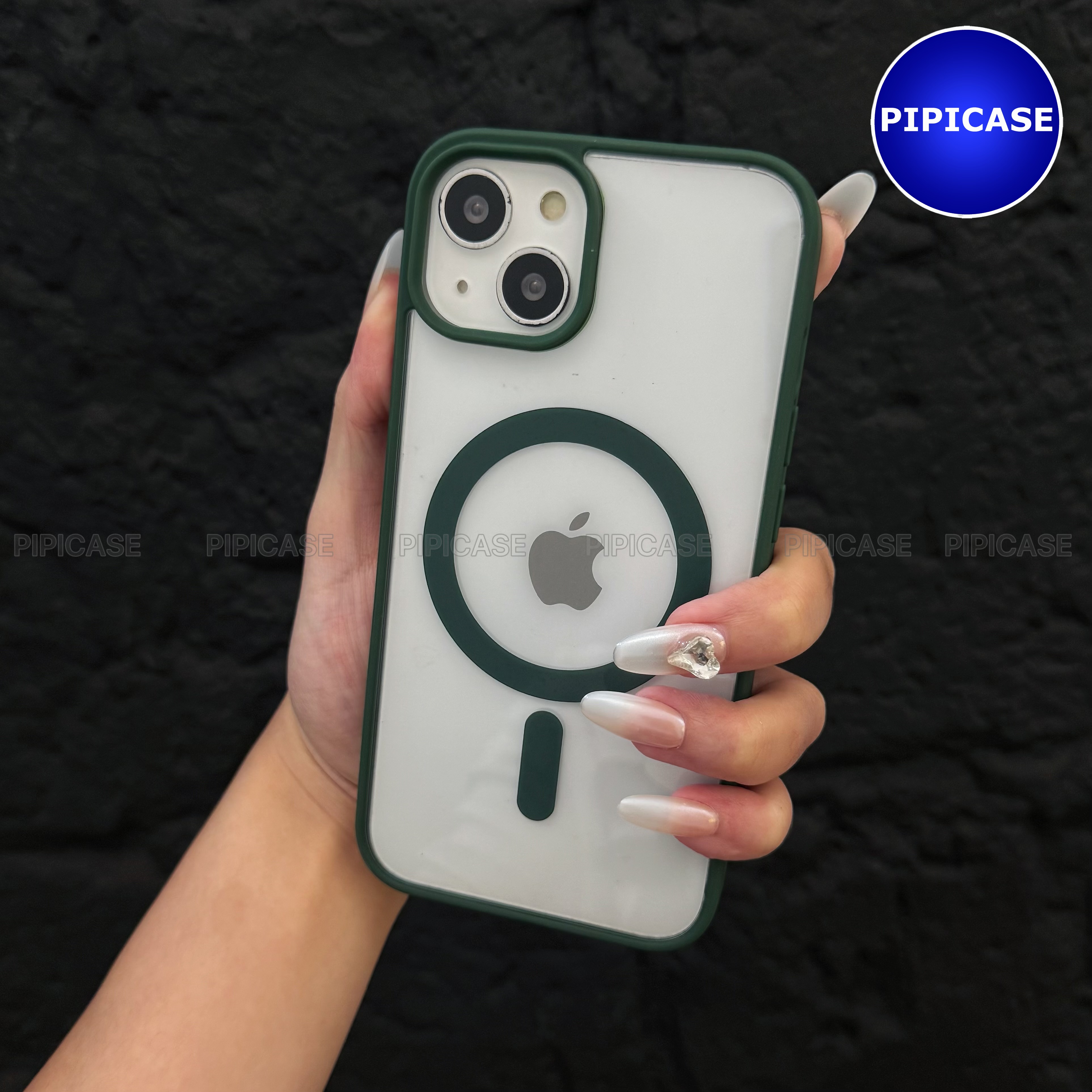 Ốp Lưng iPhone 15 Plus - Chic - Xanh Lá_thumbnail_11