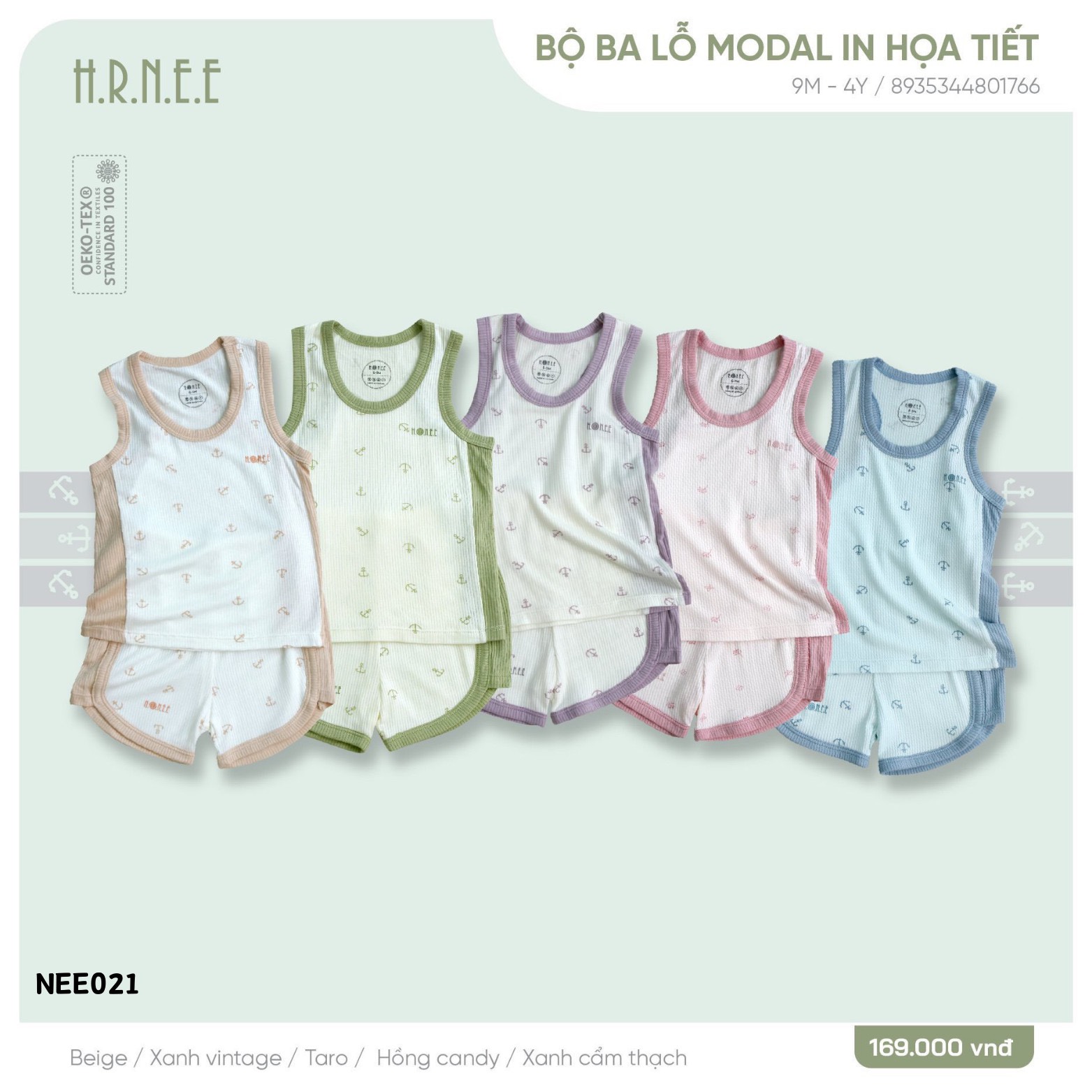 Bộ ba lỗ modal HRNEE