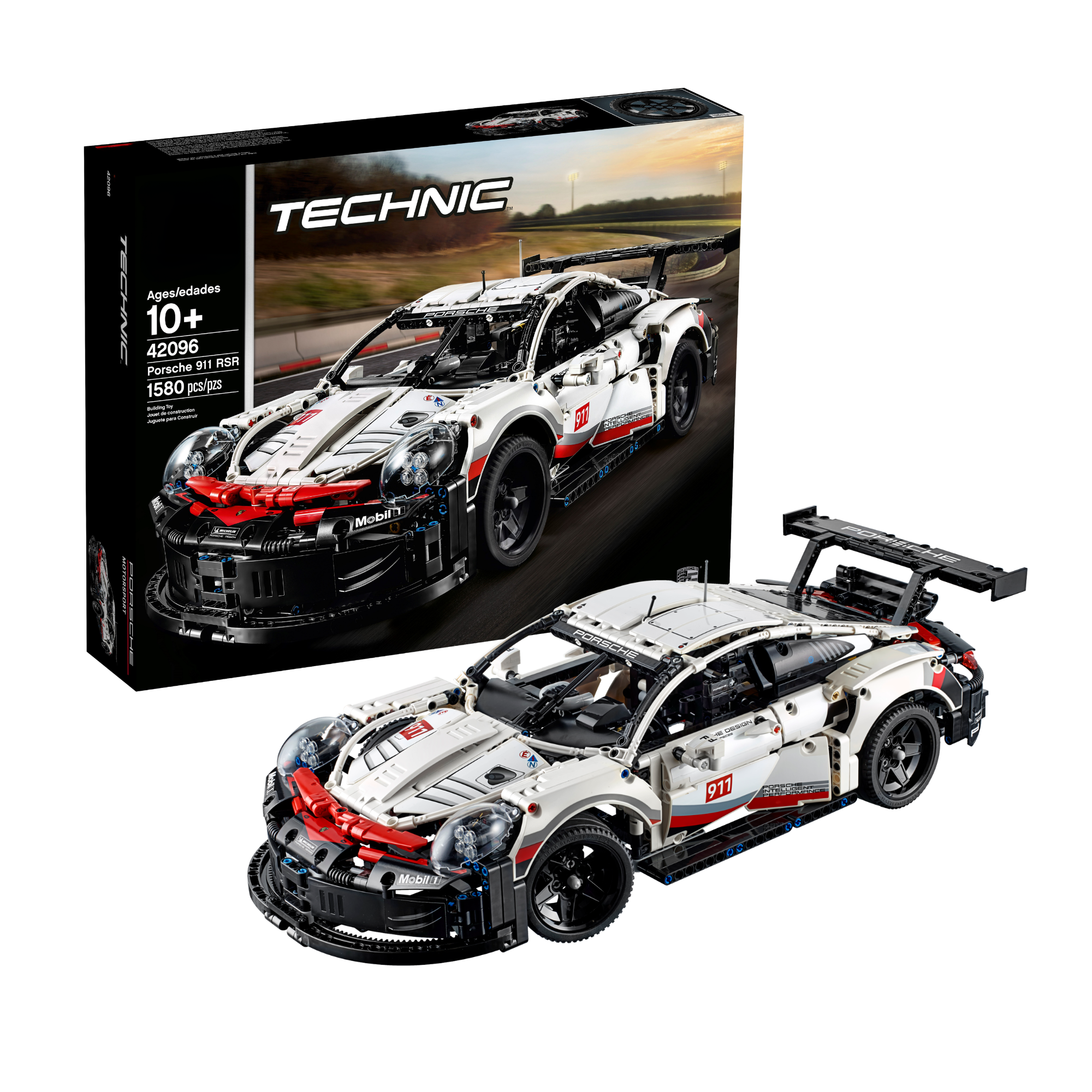 Mô Hình Lắp Ráp Siêu Xe 911 RSR 1:10