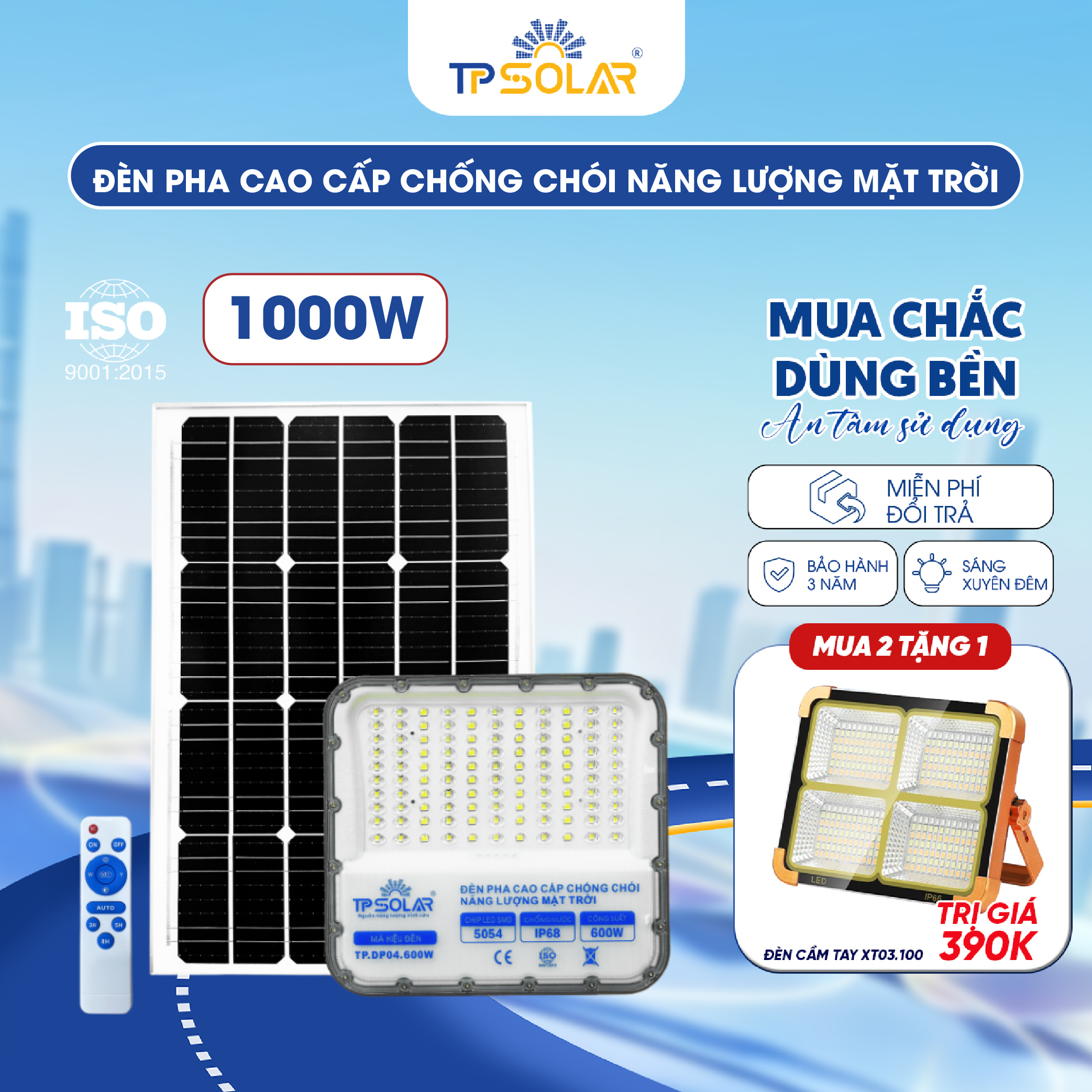 Đèn pha cao cấp chống chói năng lượng mặt trời TP SOLAR DP04_thumbnail_8