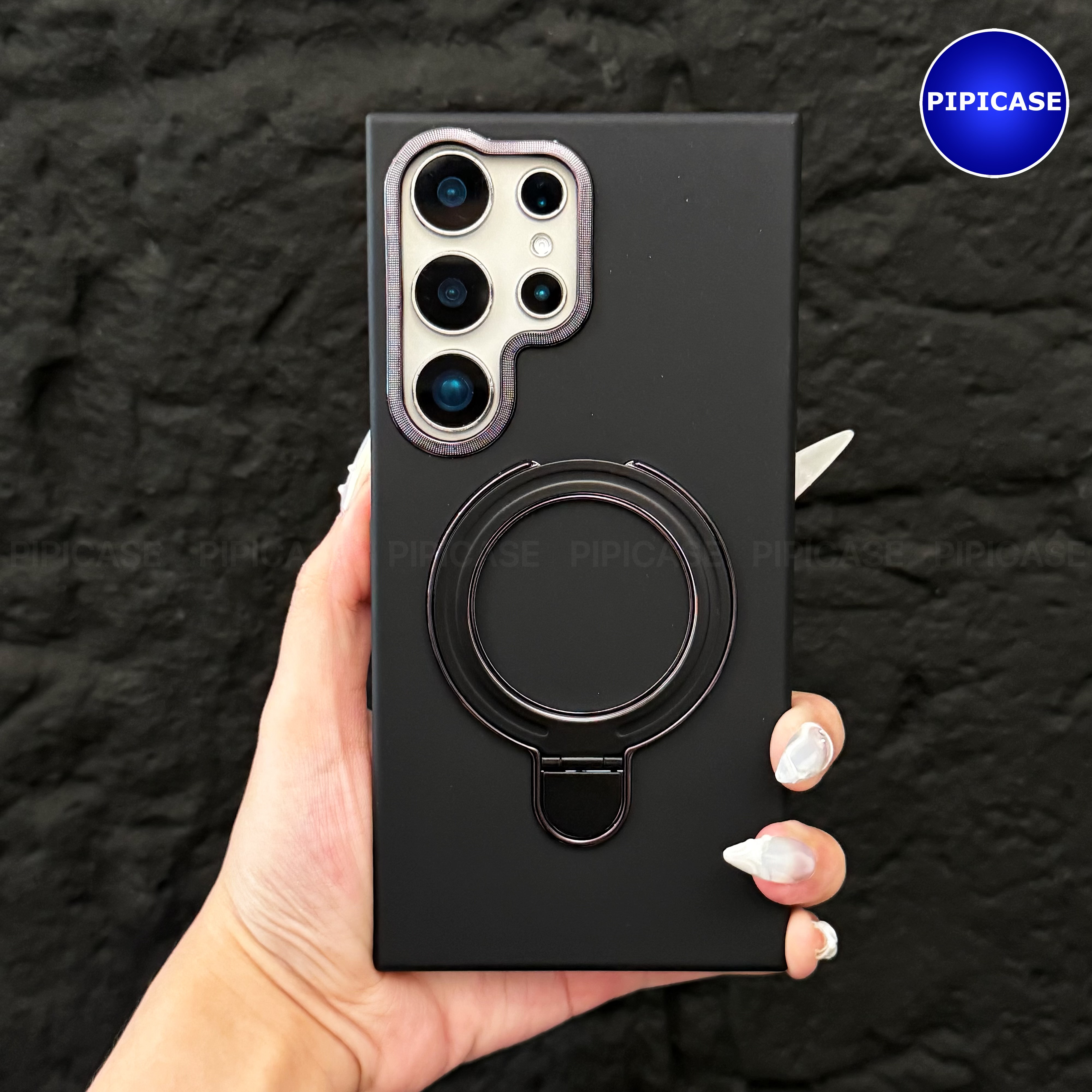 Ốp Lưng Samsung S23 Ultra 5G - Titan Force - Đen