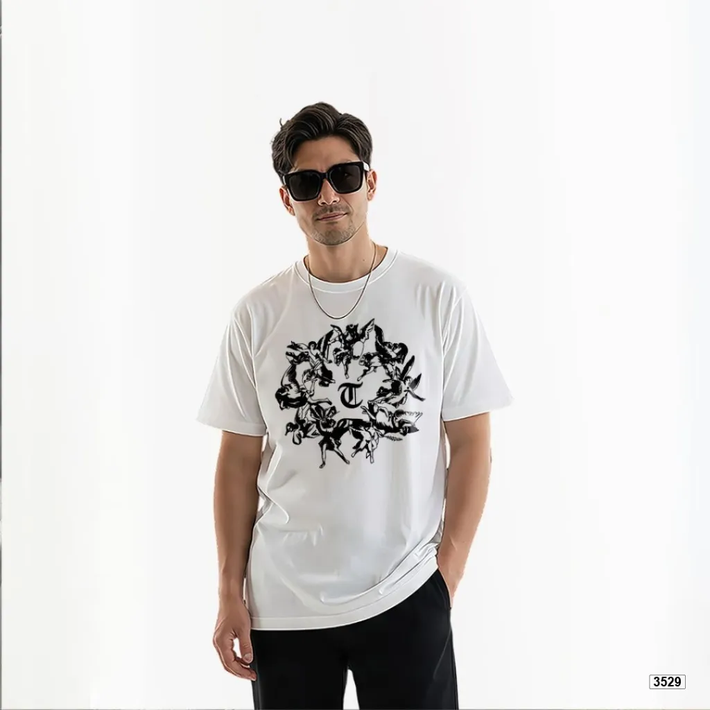 Áo thun nam form oversize retro TeePrint 3529_thumbnail_1