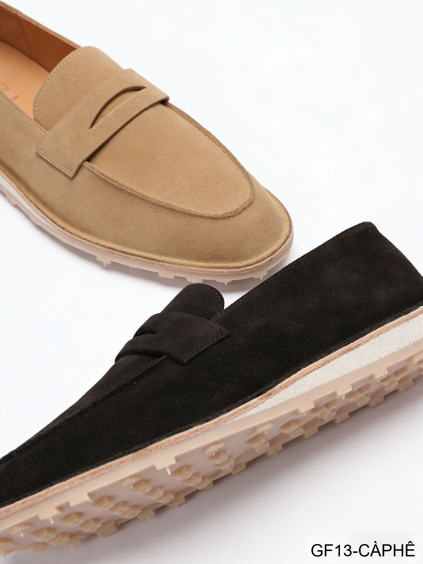 GF13 - Giày lười nam đế mềm kiểu Moccasin mùa hè - Da nubuck thoáng khí_thumbnail_4