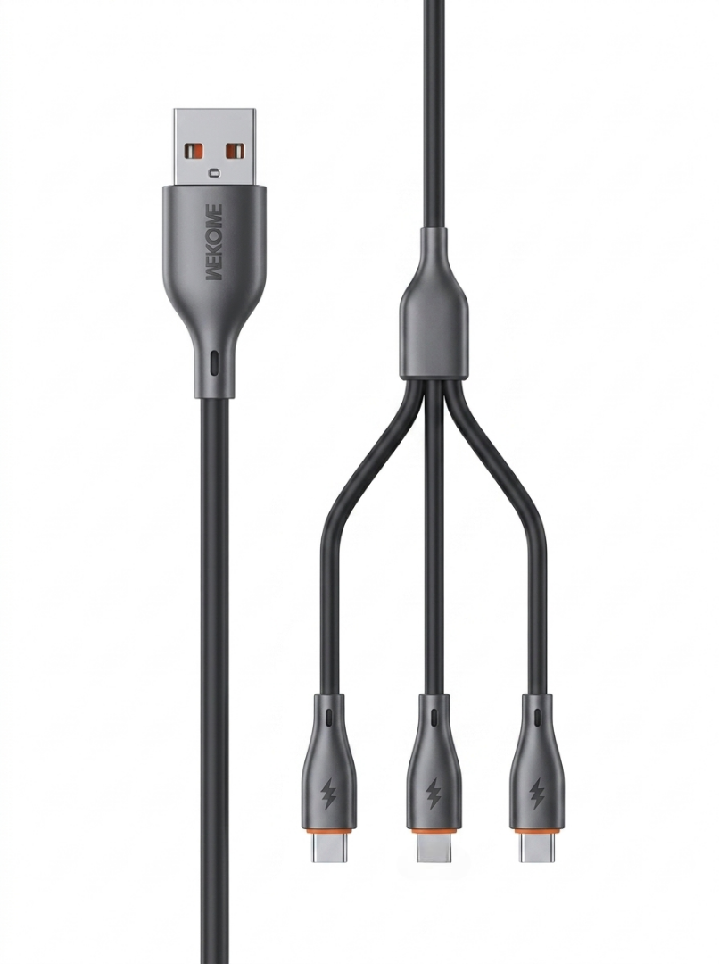T-ECO SHOP | Cáp Sạc WEKOME WDC-119 66W 3 Trong 1 Hỗ Trợ Sạc Và Truyền Dữ Liệu Dài 1m2_thumbnail_0