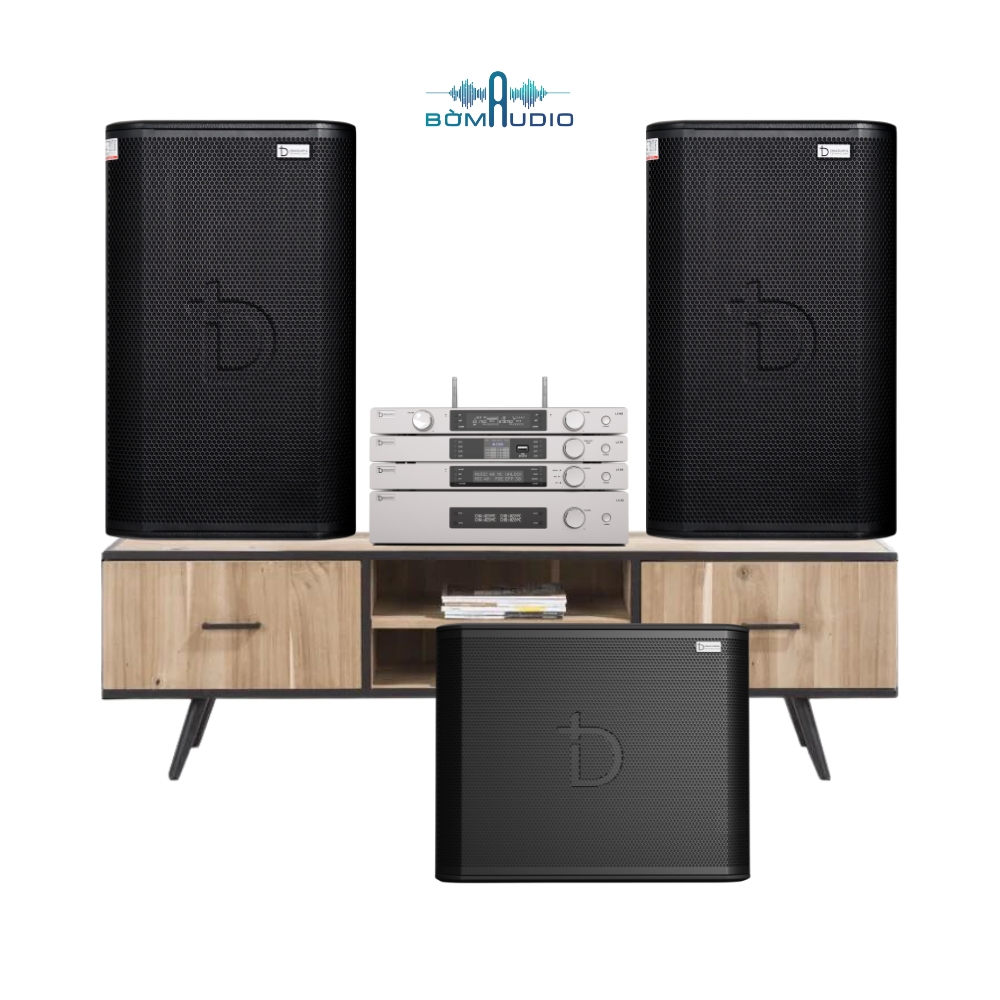 COMBO Micro DBACOUSTIC LX-M8 + Vang Số DBACOUSTIC LX-D8 + Cục Đẩy Công Suất DBACOUSTIC LX-A8 + Loa Karaoke DBACOUSTIC LX-S82 + Loa Sub DBACOUSTIC LX-S87_thumbnail_0