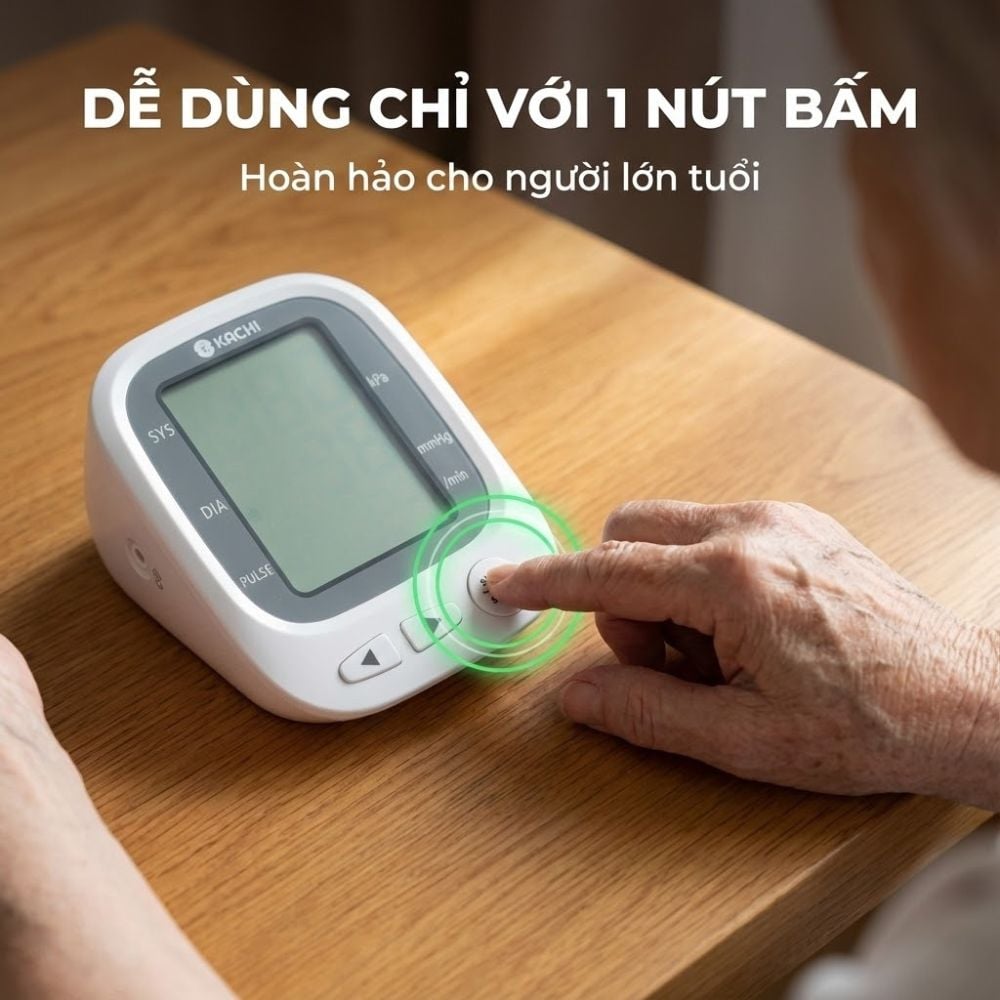 Máy đo huyết áp bắp tay Kachi JN-163B MK | Trợ lý AI đọc kết quả tiếng Việt | Hỗ trợ người cao tuổi mắt kém_thumbnail_3