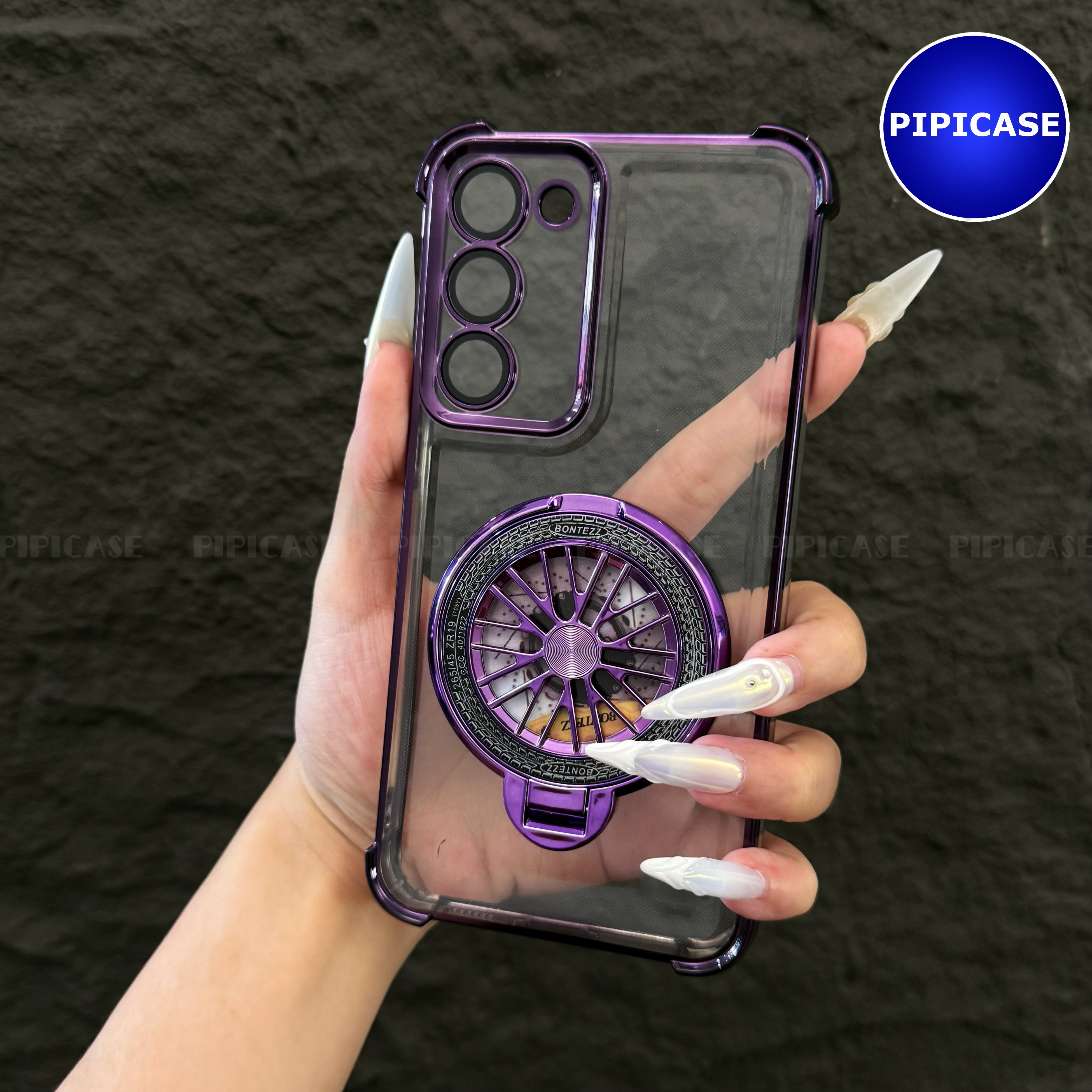 Ốp Lưng Samsung S23 5G - AB - Tím