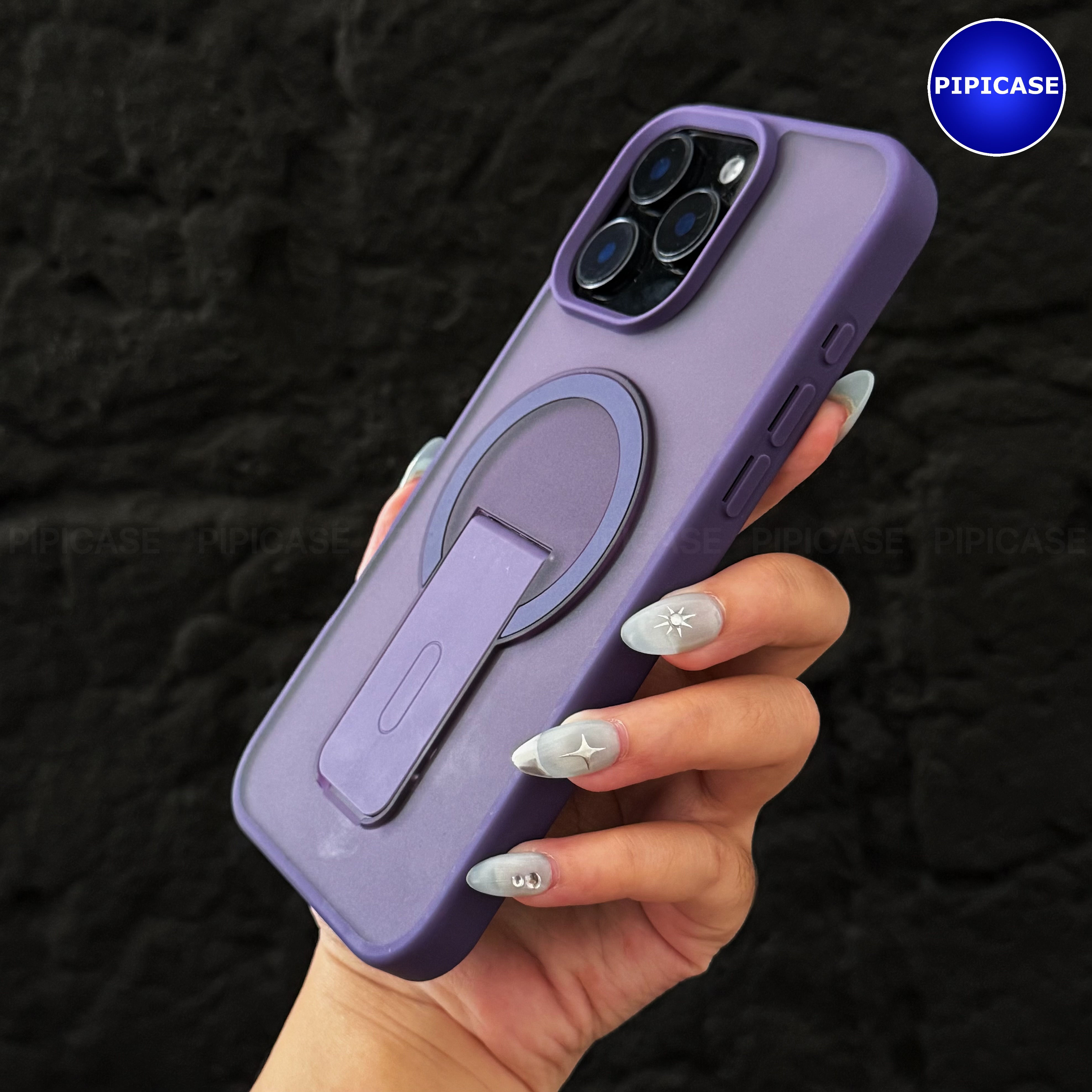 Ốp Lưng iPhone 16 Pro Max - Quin - Tím Đậm_thumbnail_23