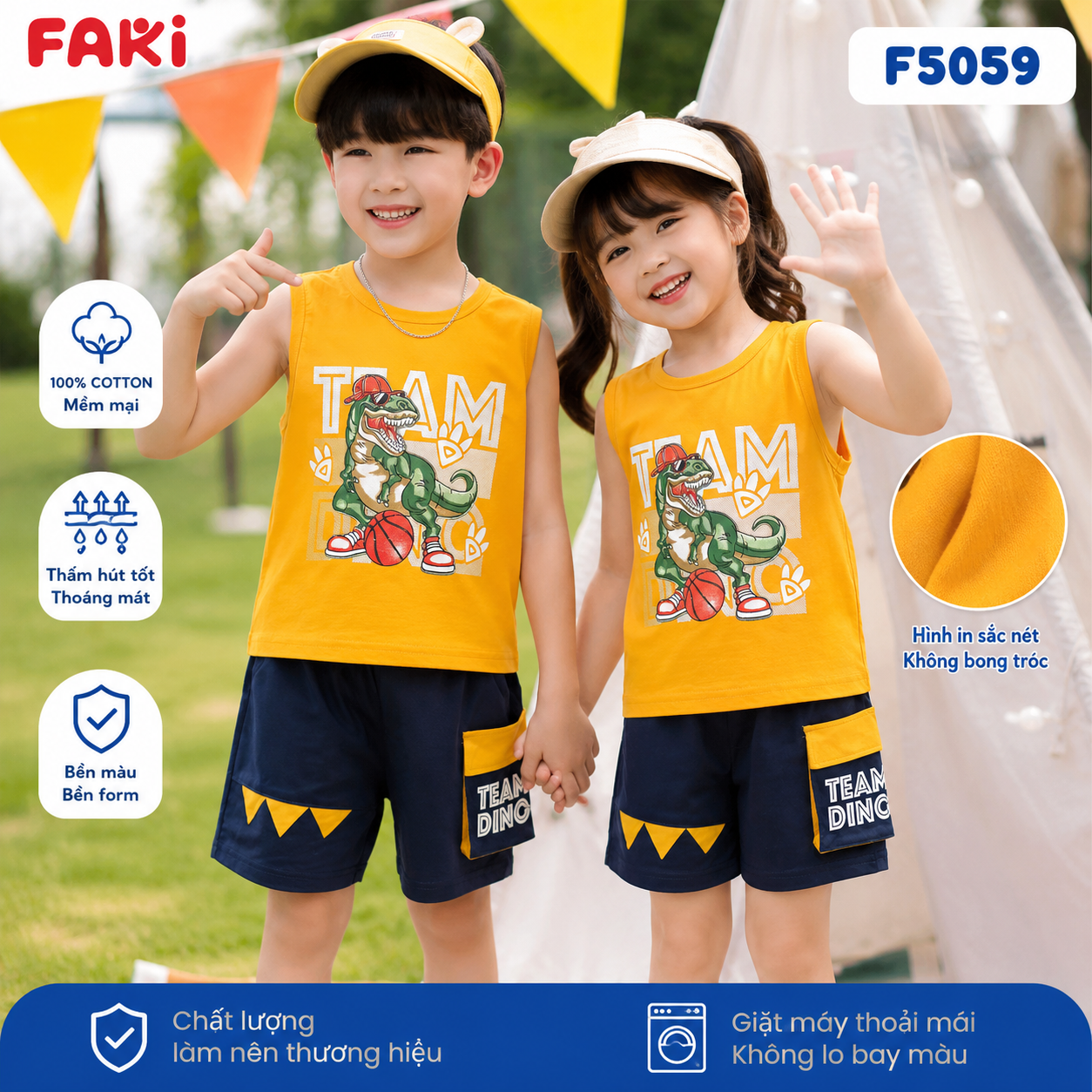 F5059 - ĐỒ BỘ TRẺ EM - F5059