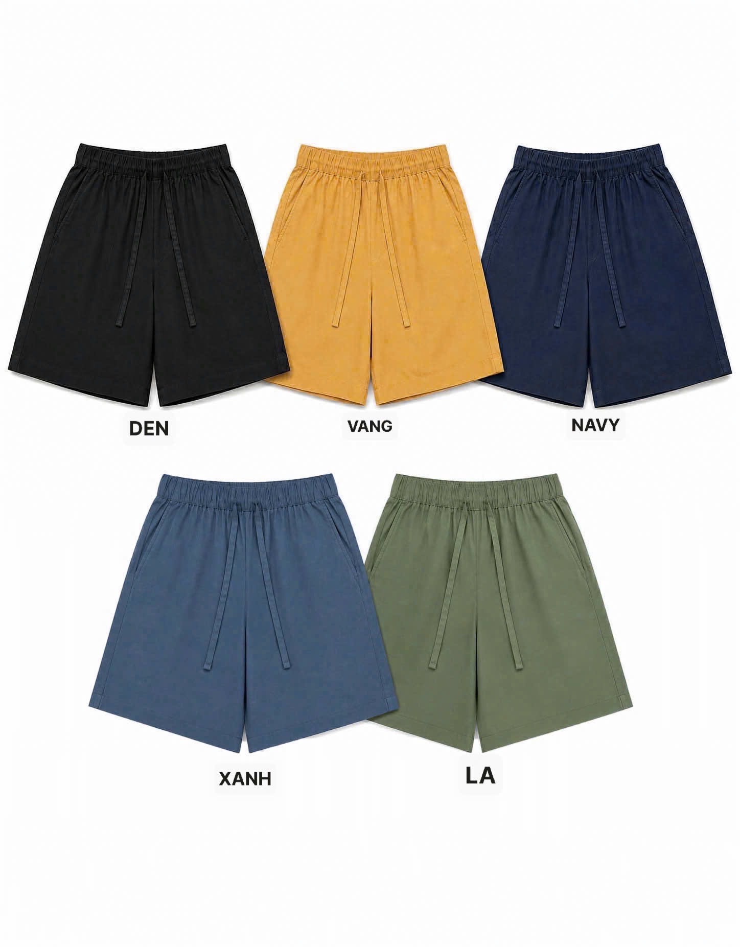 C197 SHORT NAM KAKI NHIỀU MÀU
