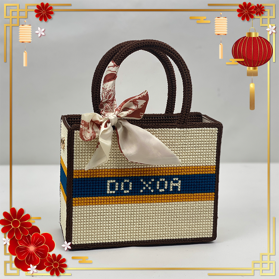 Túi Tote Handmade họa tiết Trơn_thumbnail_3