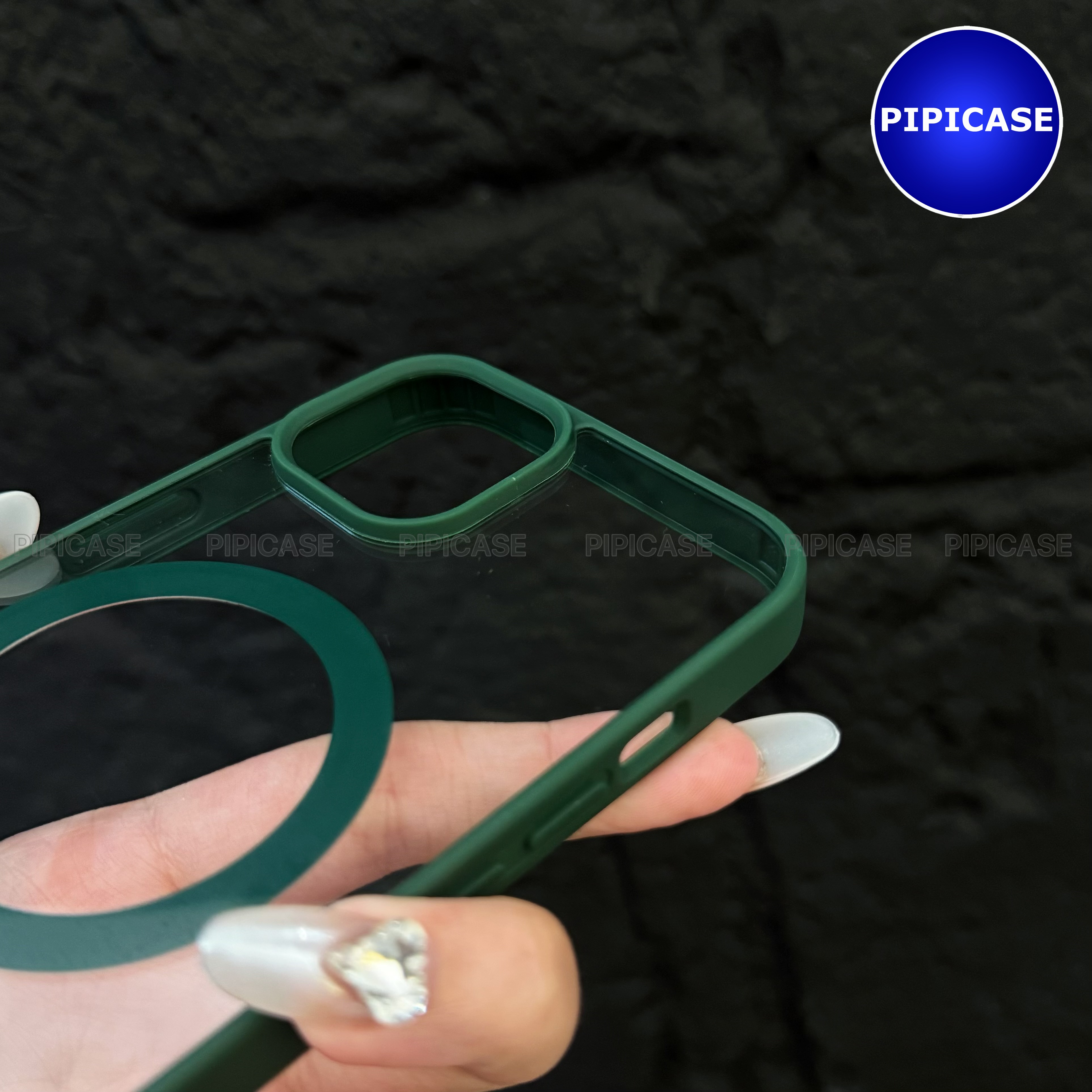 Ốp Lưng iPhone 15 Plus - Chic - Xanh Lá_thumbnail_22
