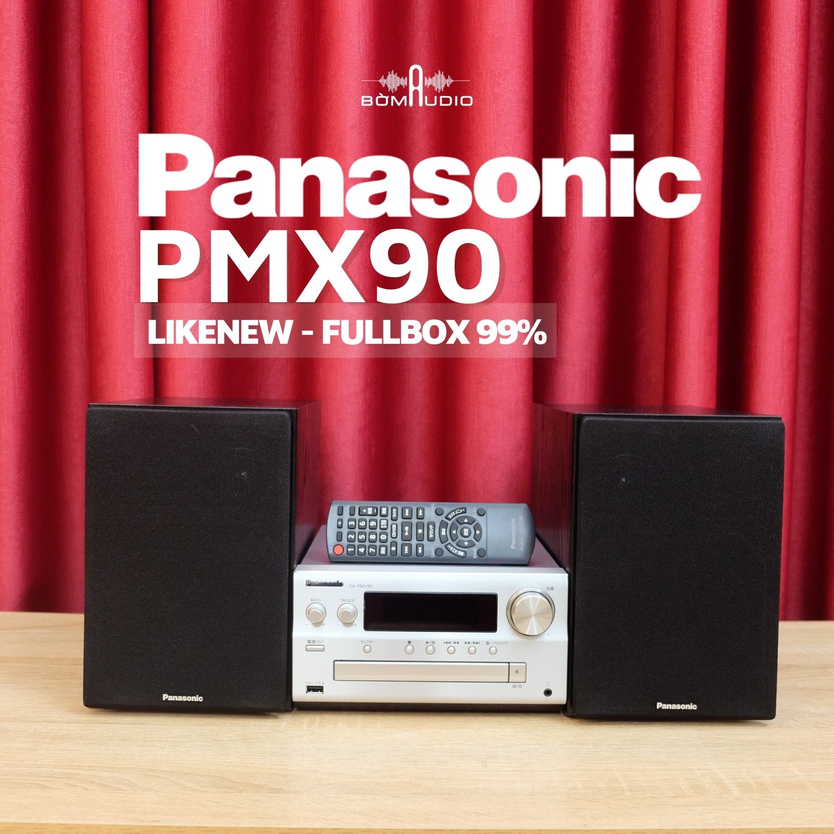 [LIKENEW-FULLBOX 99%] Dàn Âm Thanh PANASONIC PMX90_thumbnail_0