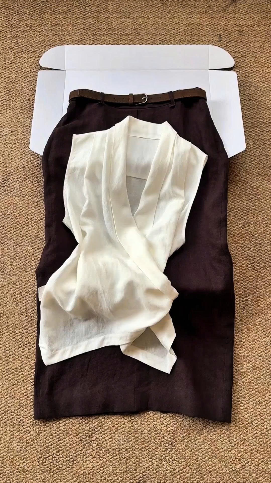 S015 - Set Linen Silk Thanh Lịch