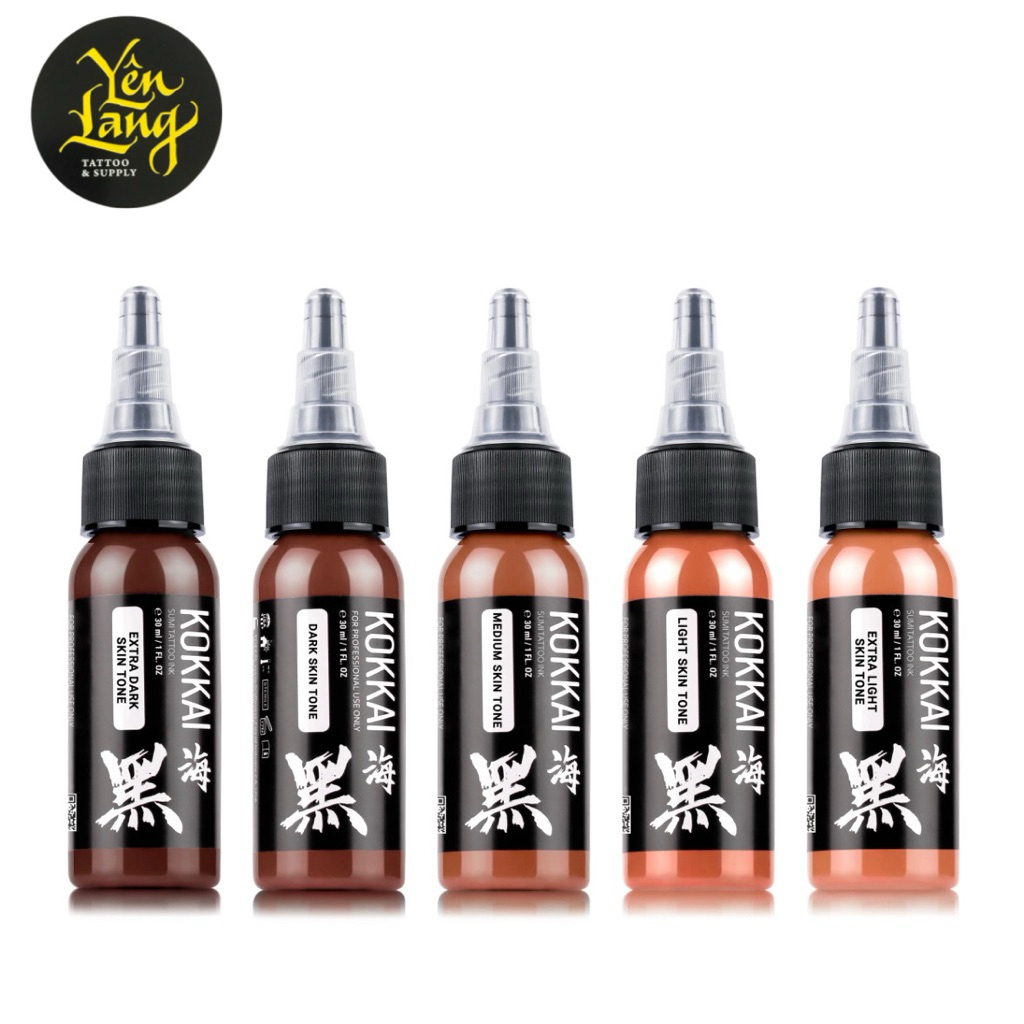 Skin Tone Set (1oz) - Kokkai Sumi Ink. (HSD: 2028)