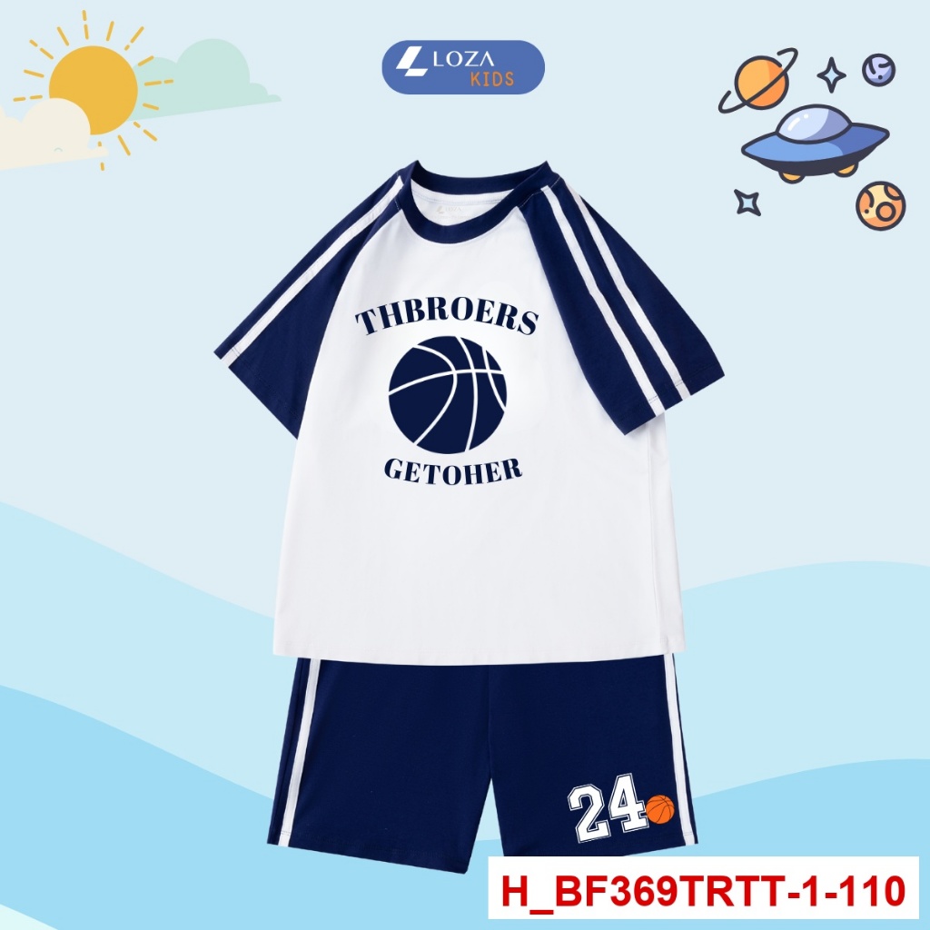[XẢ KHO] Set bộ thun phối bé trai, bé gái lẻ size size từ 15-40kg - Loza Kids XABF01_thumbnail_59