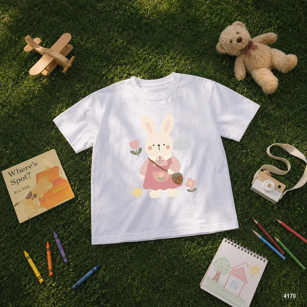 Áo thun bé gái Bunny chất thoáng mát Kado 4170_thumbnail_7