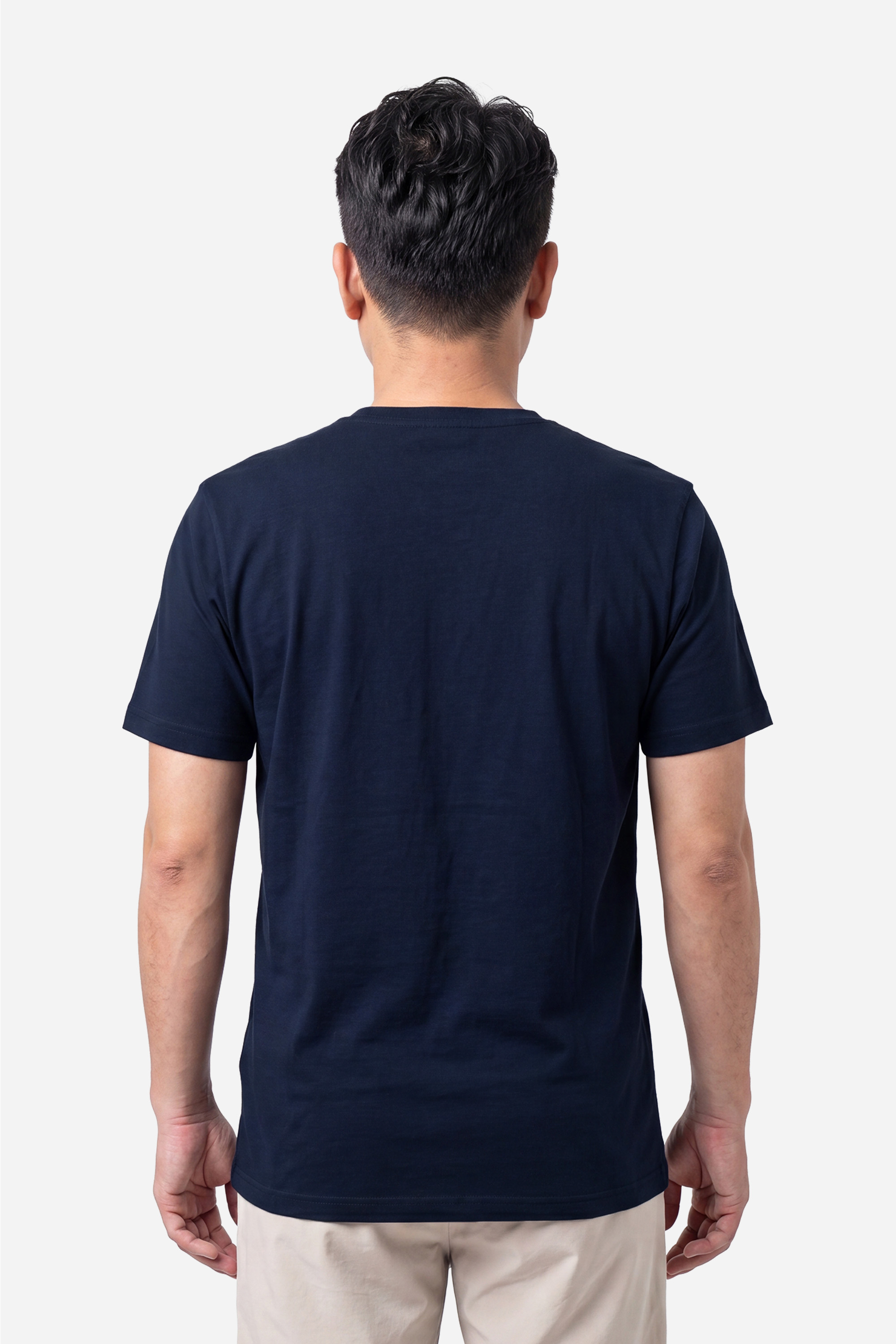Áo Phông Cổ Tròn Cotton Nam Trung Niên Co Giãn Tốt_thumbnail_18