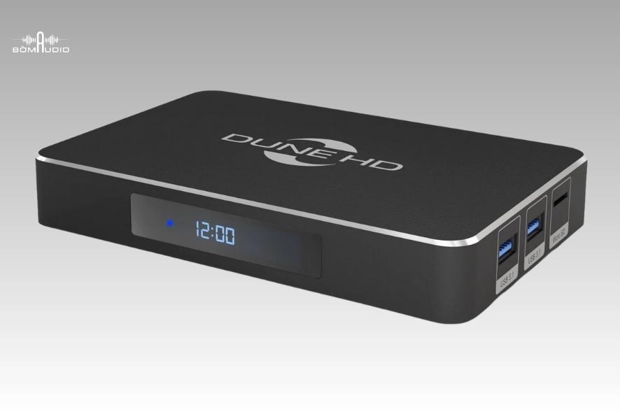 Đầu Dune HD Real Vision 4K được thiết kế đơn giản nhưng không kém phần sang trọng và tinh tế
