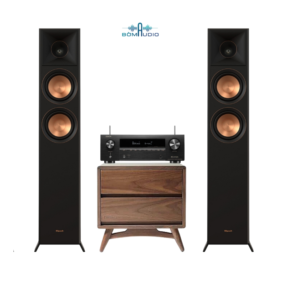 Combo Amply DENON AVR X1700H + Loa Cột KLIPSCH RP-5000F II - B115